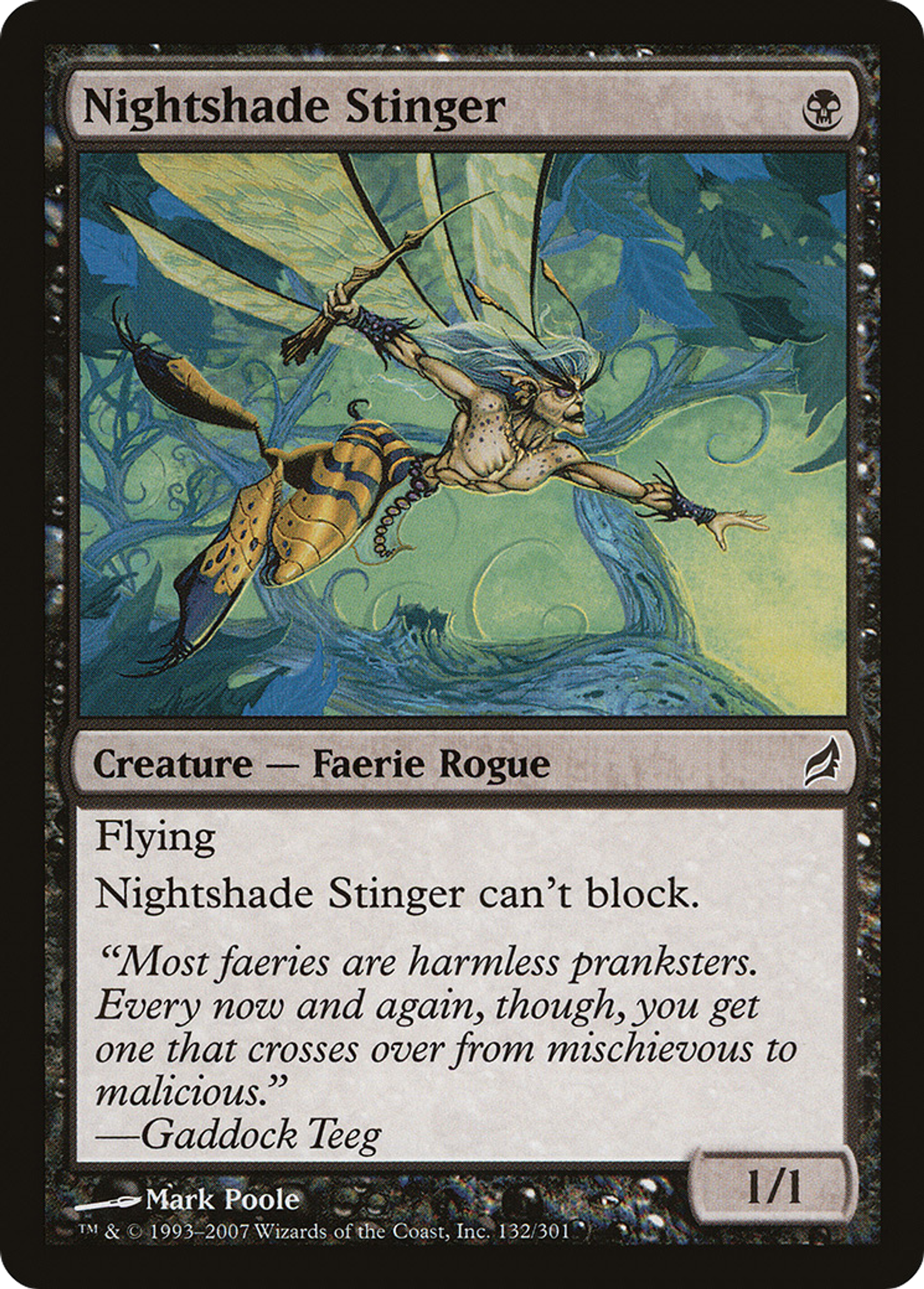 Piqueur de la belladone — Lorwyn — Magic: The Gathering