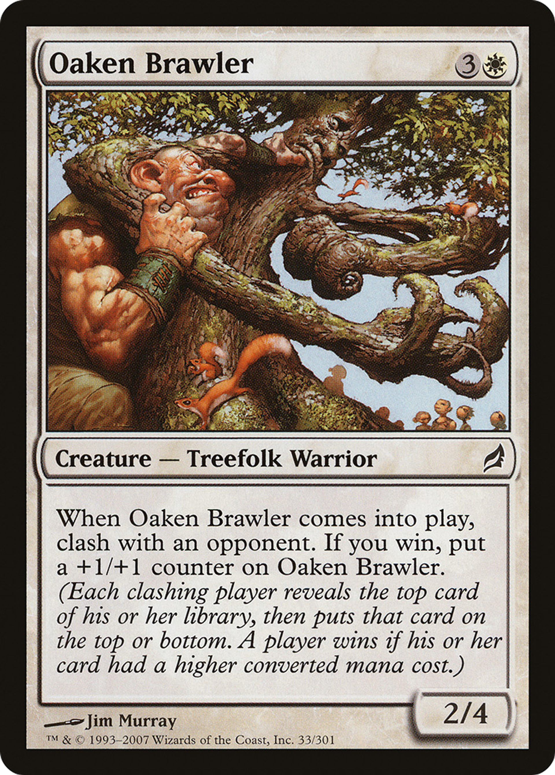 Oaken Brawler — Lorwyn — Magic: The Gathering