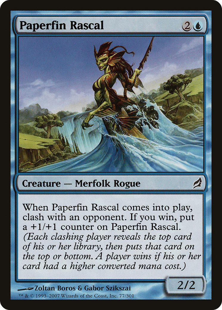 Paperfin Rascal — Lorwyn — Magic: The Gathering