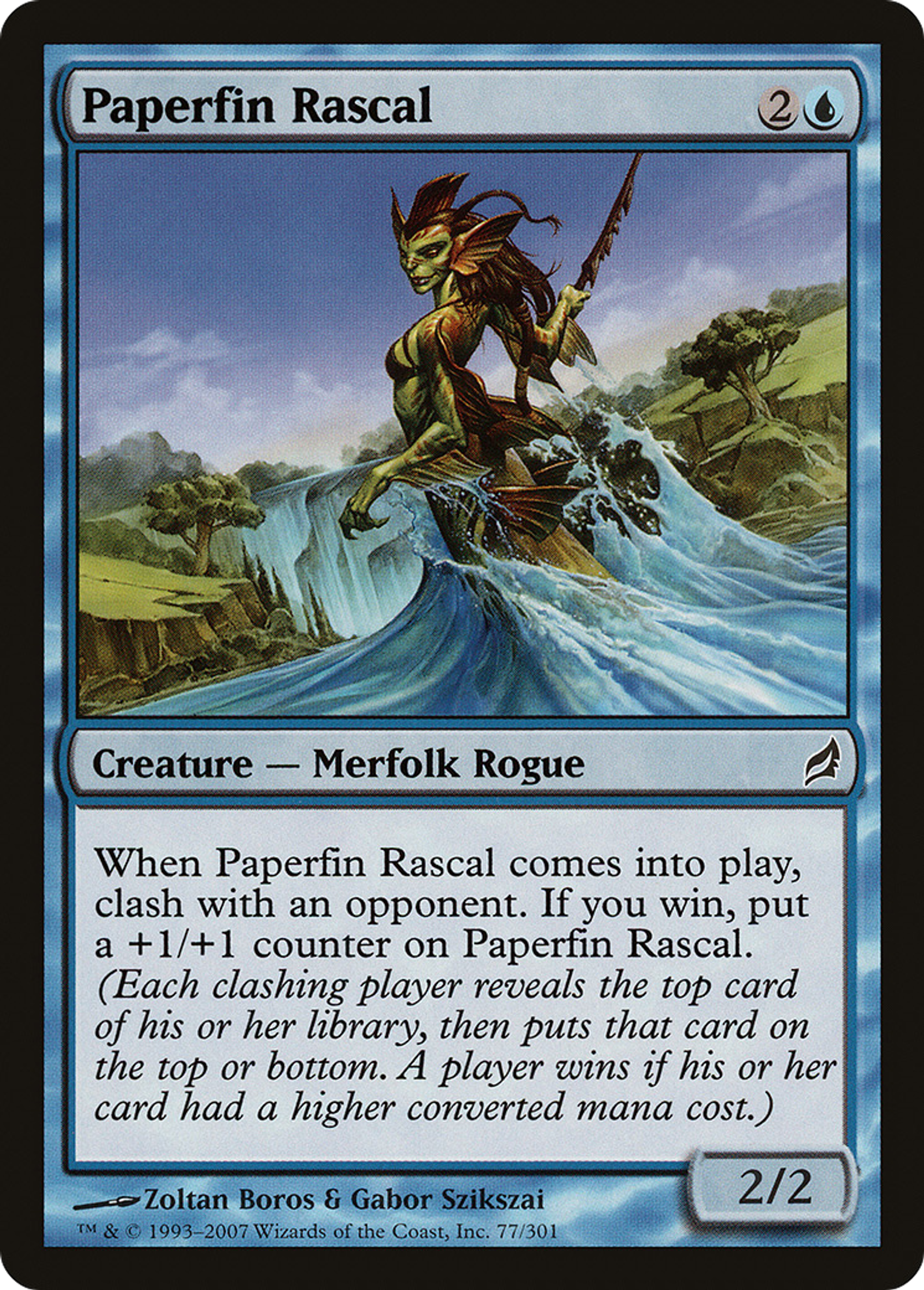 Paperfin Rascal — Lorwyn — Magic: The Gathering