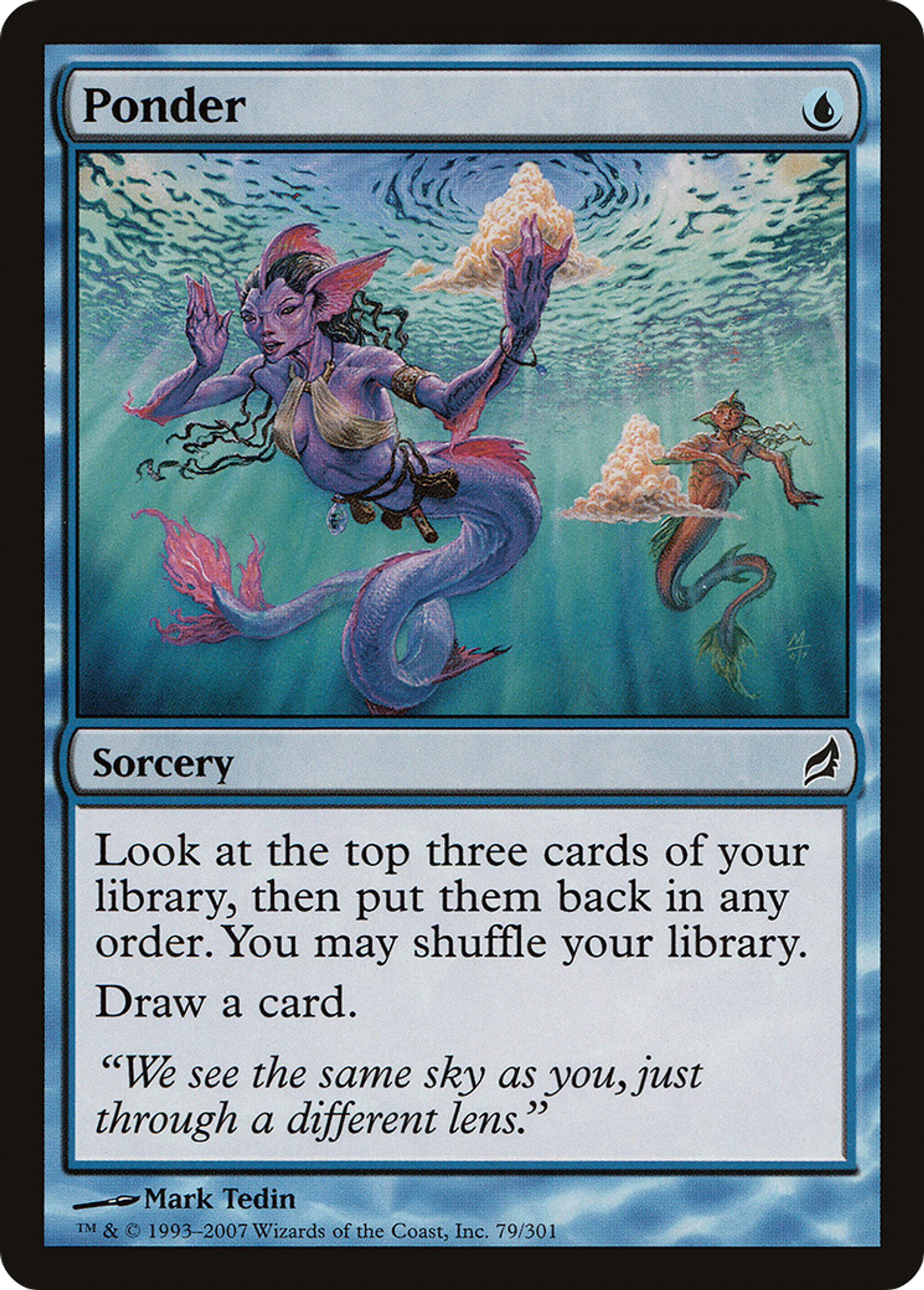 Ponder — Lorwyn — Magic: The Gathering