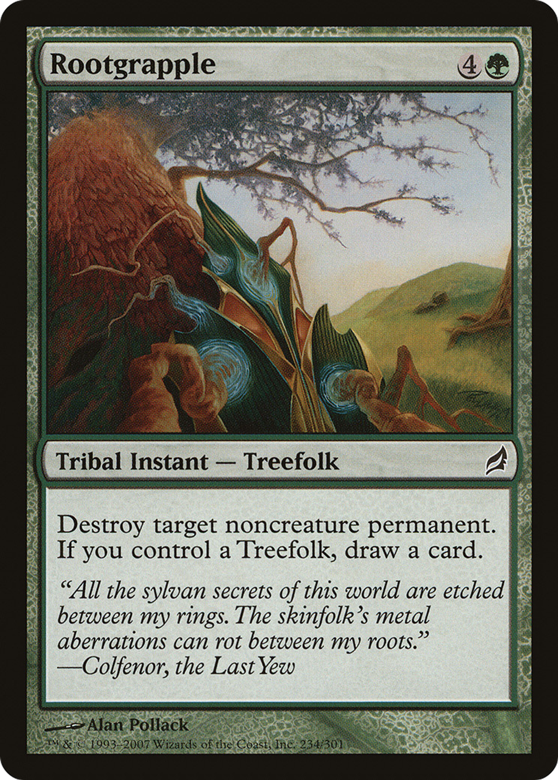 Rootgrapple — Lorwyn — Magic: The Gathering