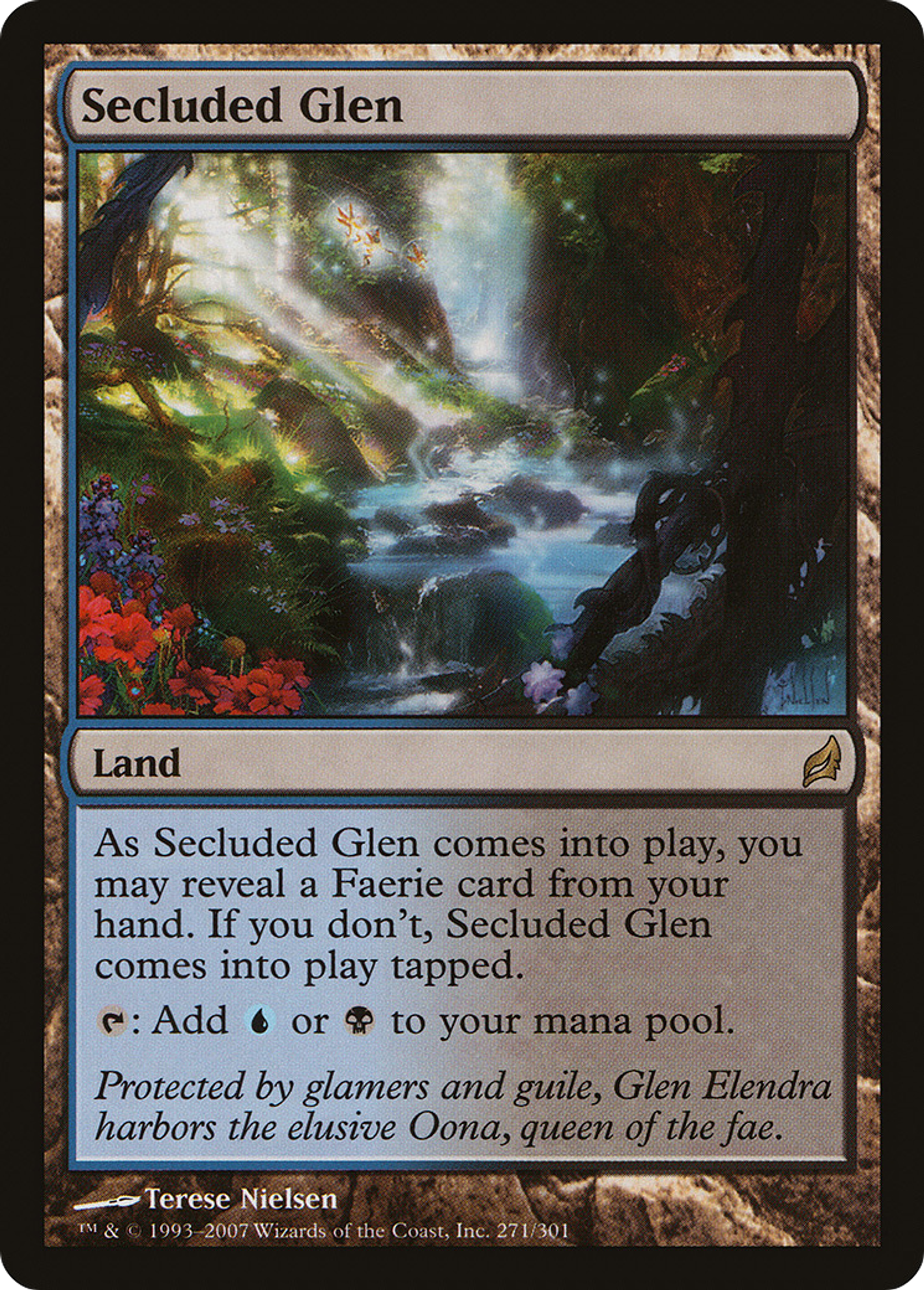 Secluded Glen — Lorwyn — Magic: The Gathering