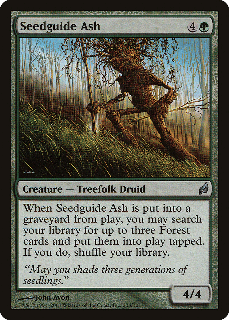 Seedguide Ash — Lorwyn — Magic: The Gathering