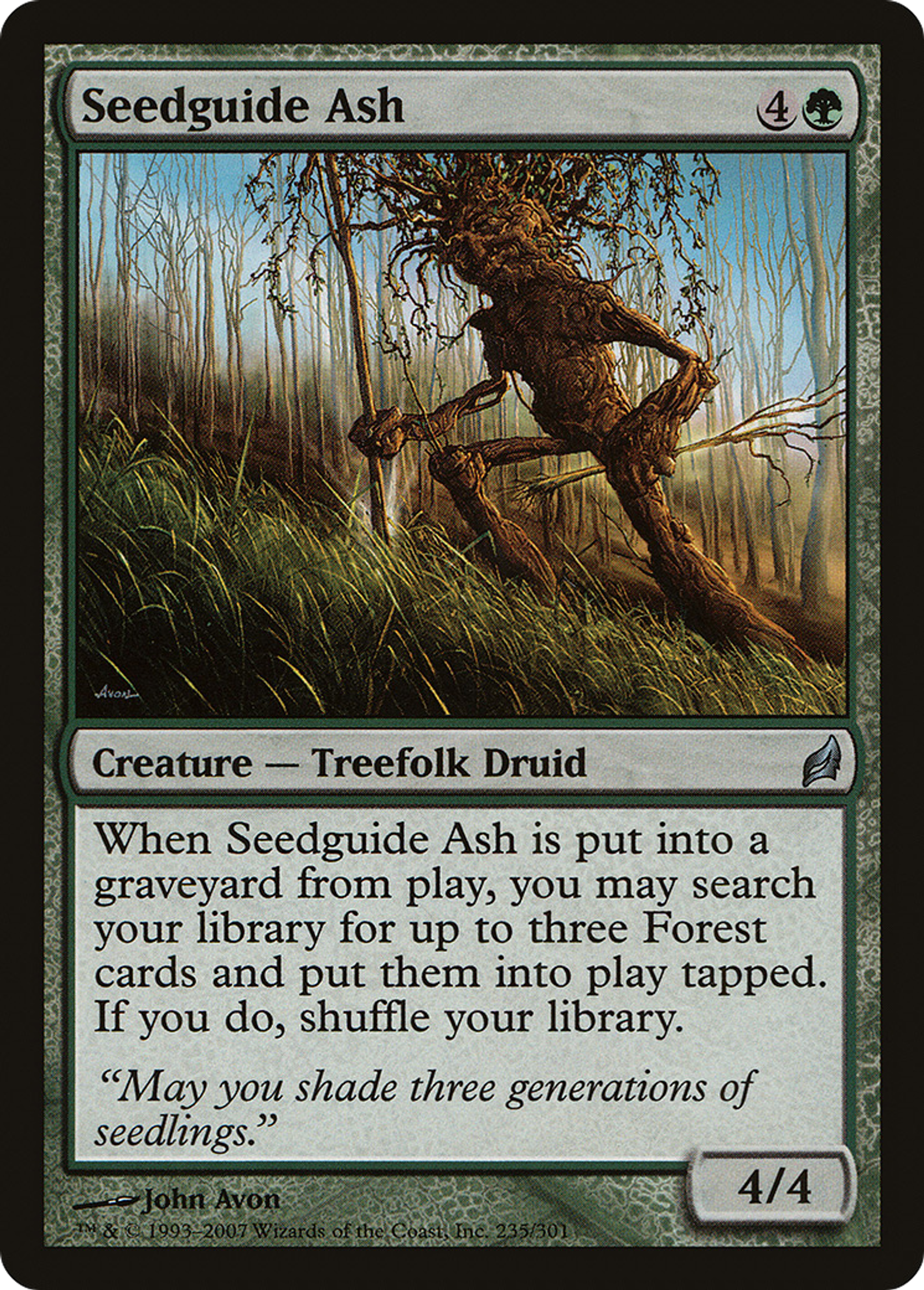 Seedguide Ash — Lorwyn — Magic: The Gathering