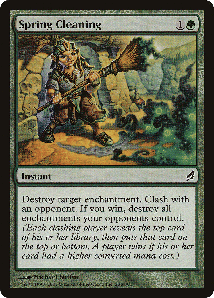 Spring Cleaning — Lorwyn — Magic: The Gathering