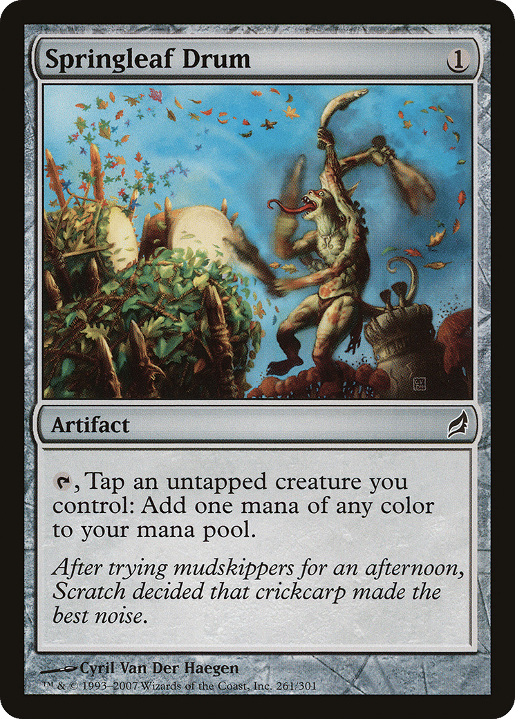 Springleaf Drum — Lorwyn — Magic: The Gathering