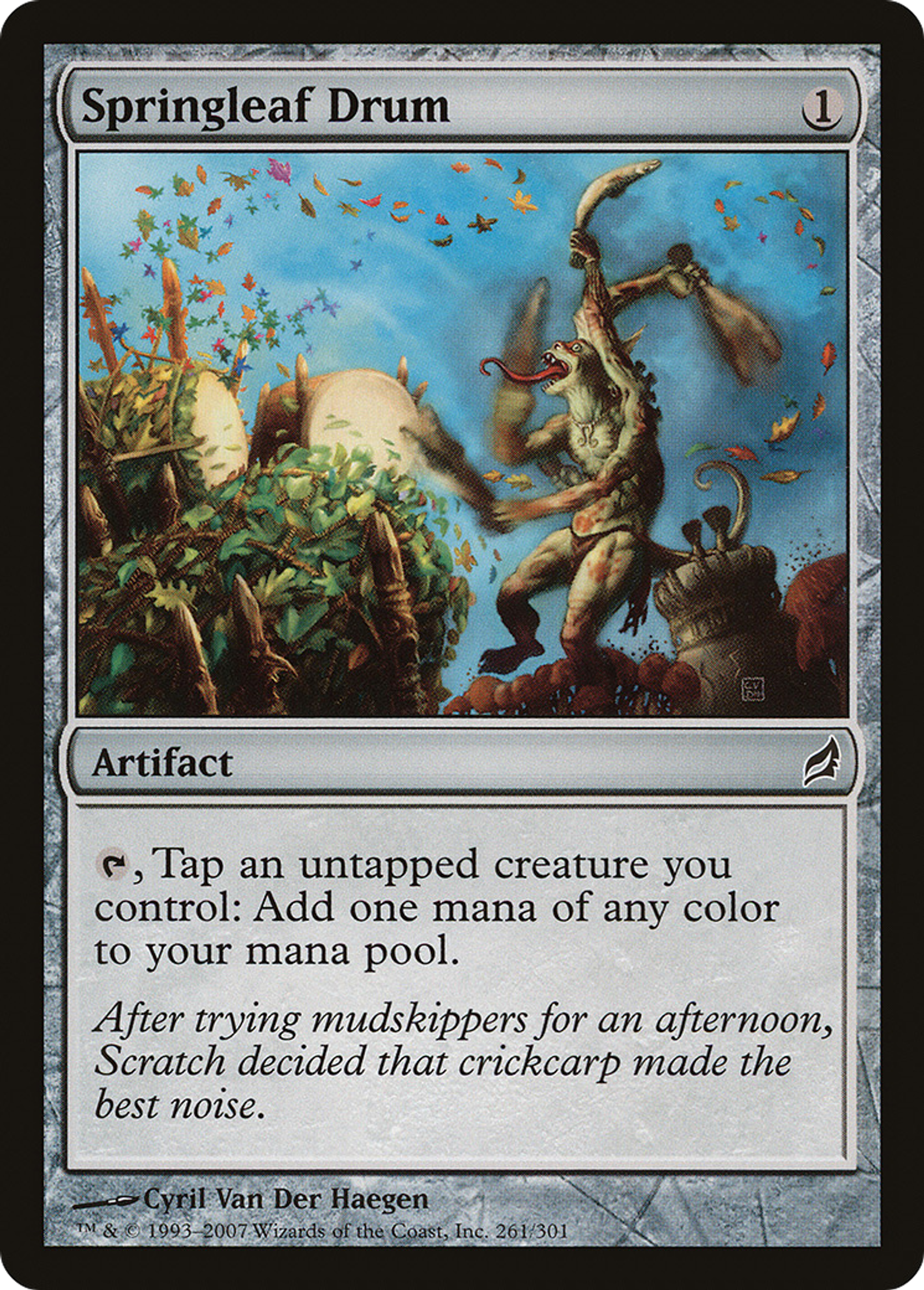 Springleaf Drum — Lorwyn — Magic: The Gathering