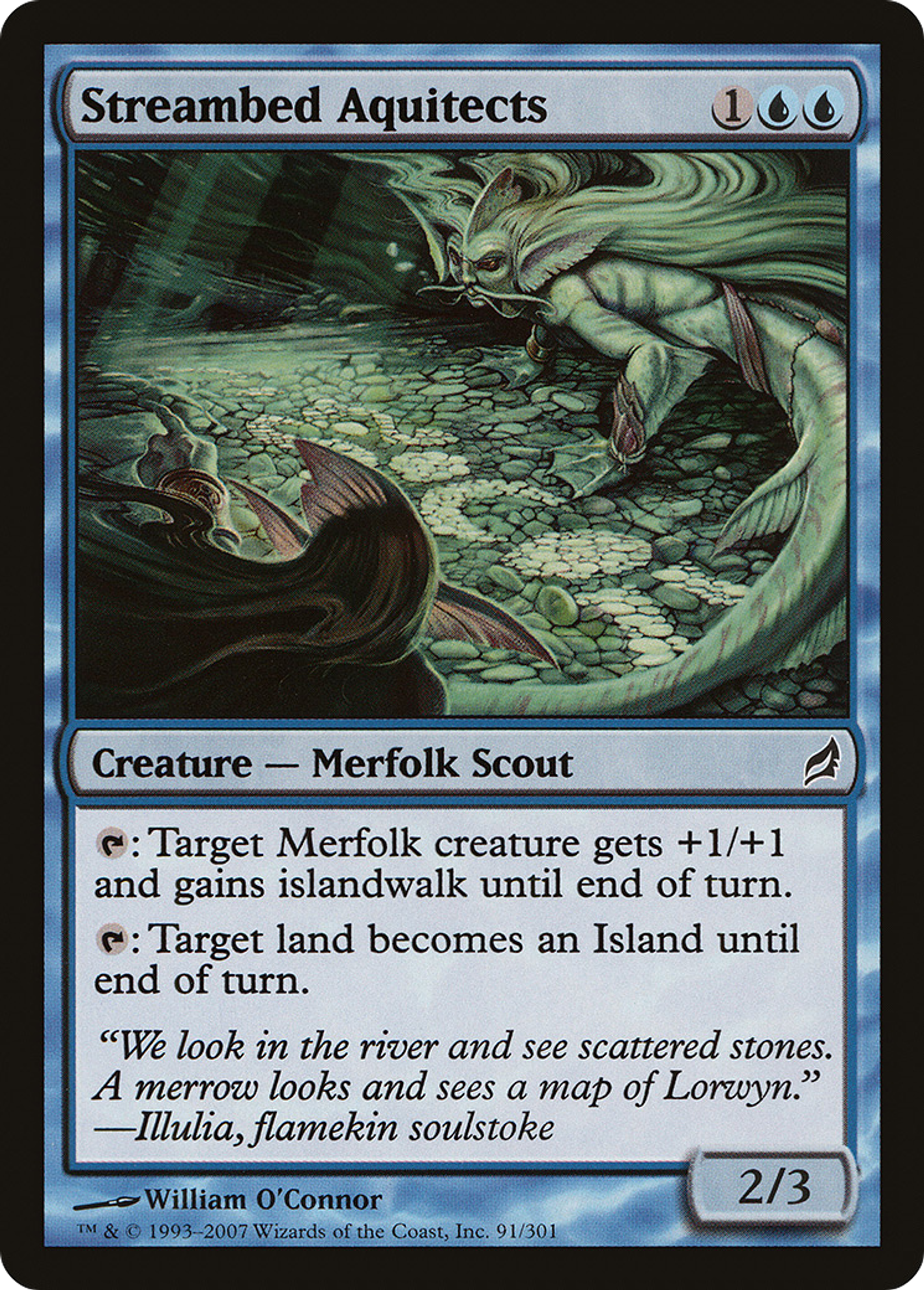 Streambed Aquitects — Lorwyn — Magic: The Gathering