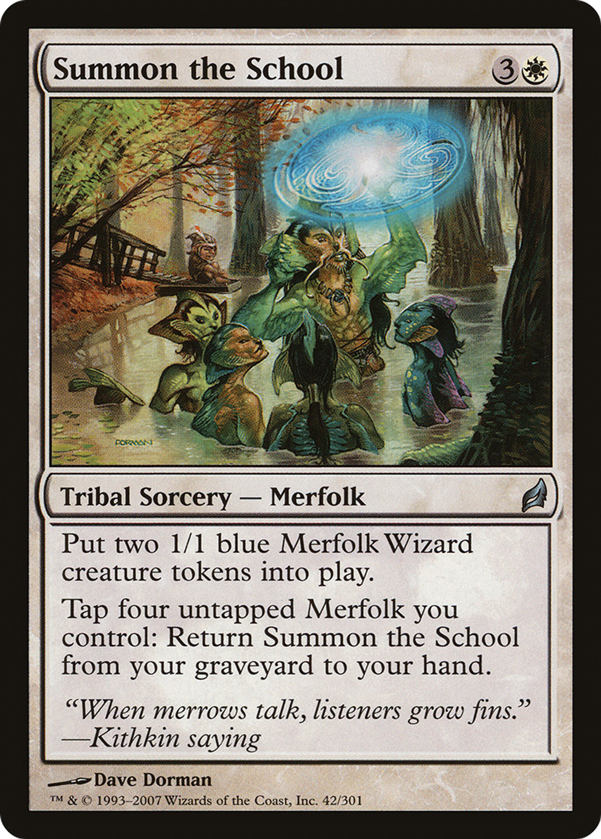 Appel du banc — Lorwyn — Magic: The Gathering