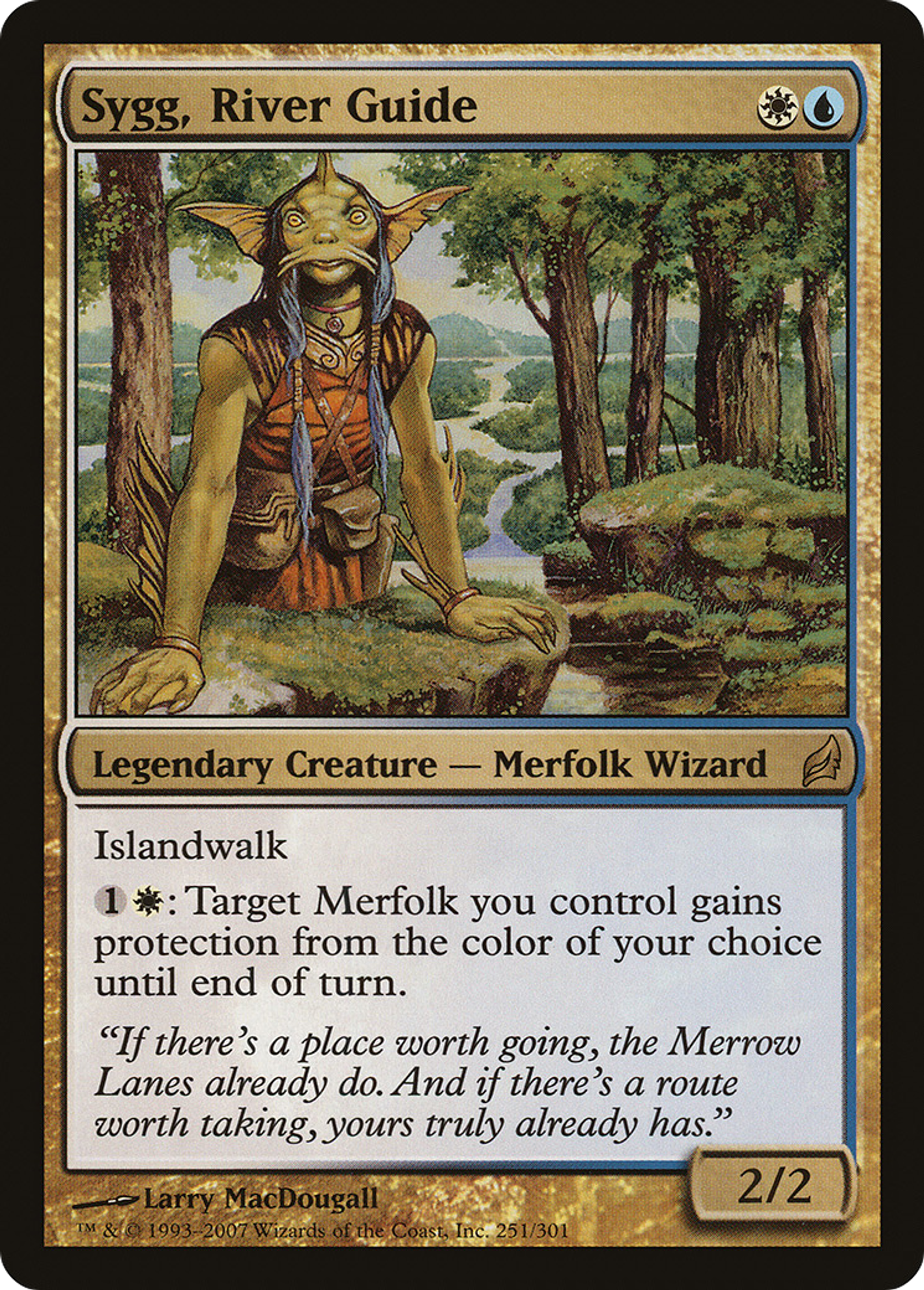 Sygg, River Guide — Lorwyn — Magic: The Gathering