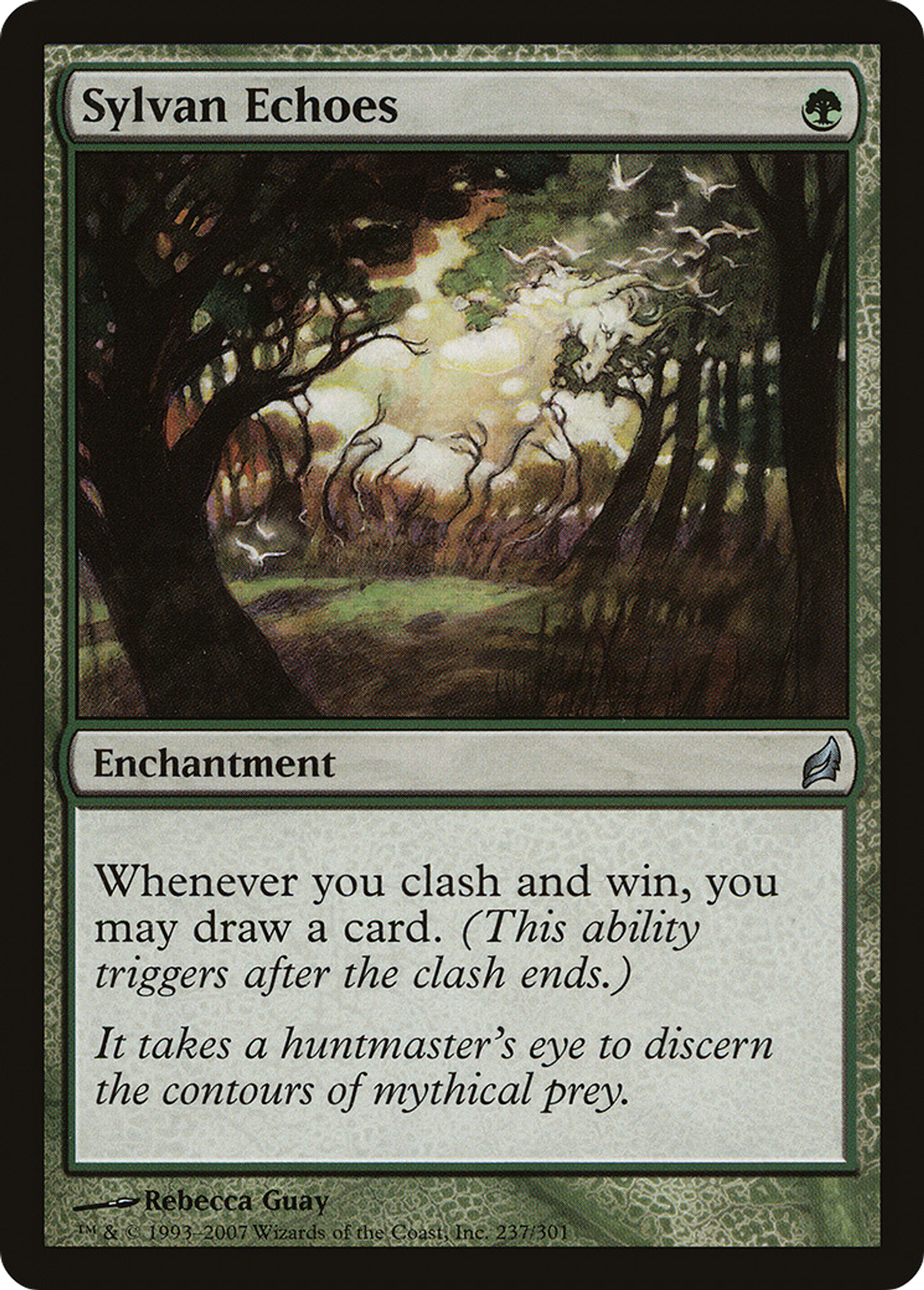 Sylvan Echoes — Lorwyn — Magic: The Gathering