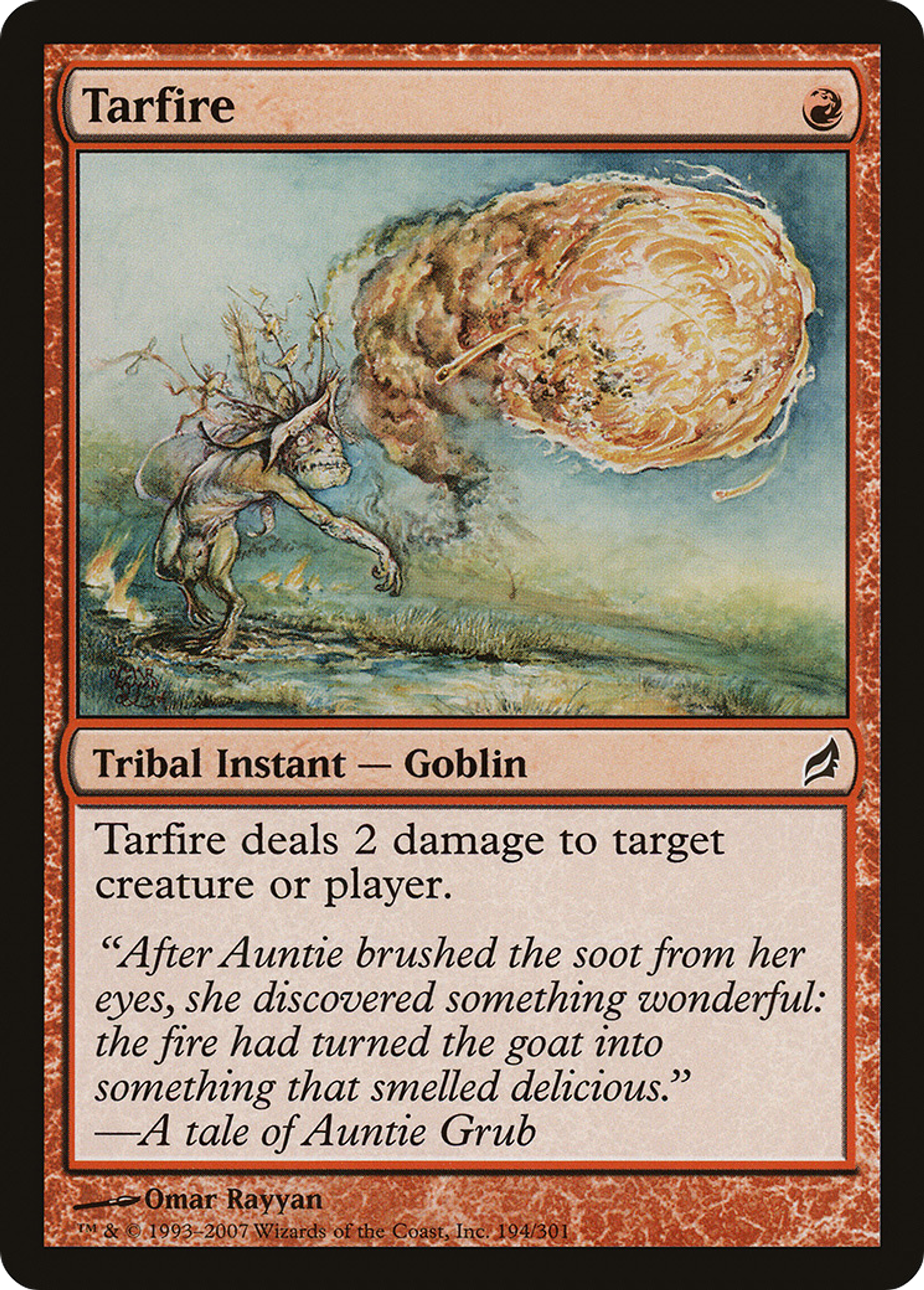 Tarfire — Lorwyn — Magic: The Gathering