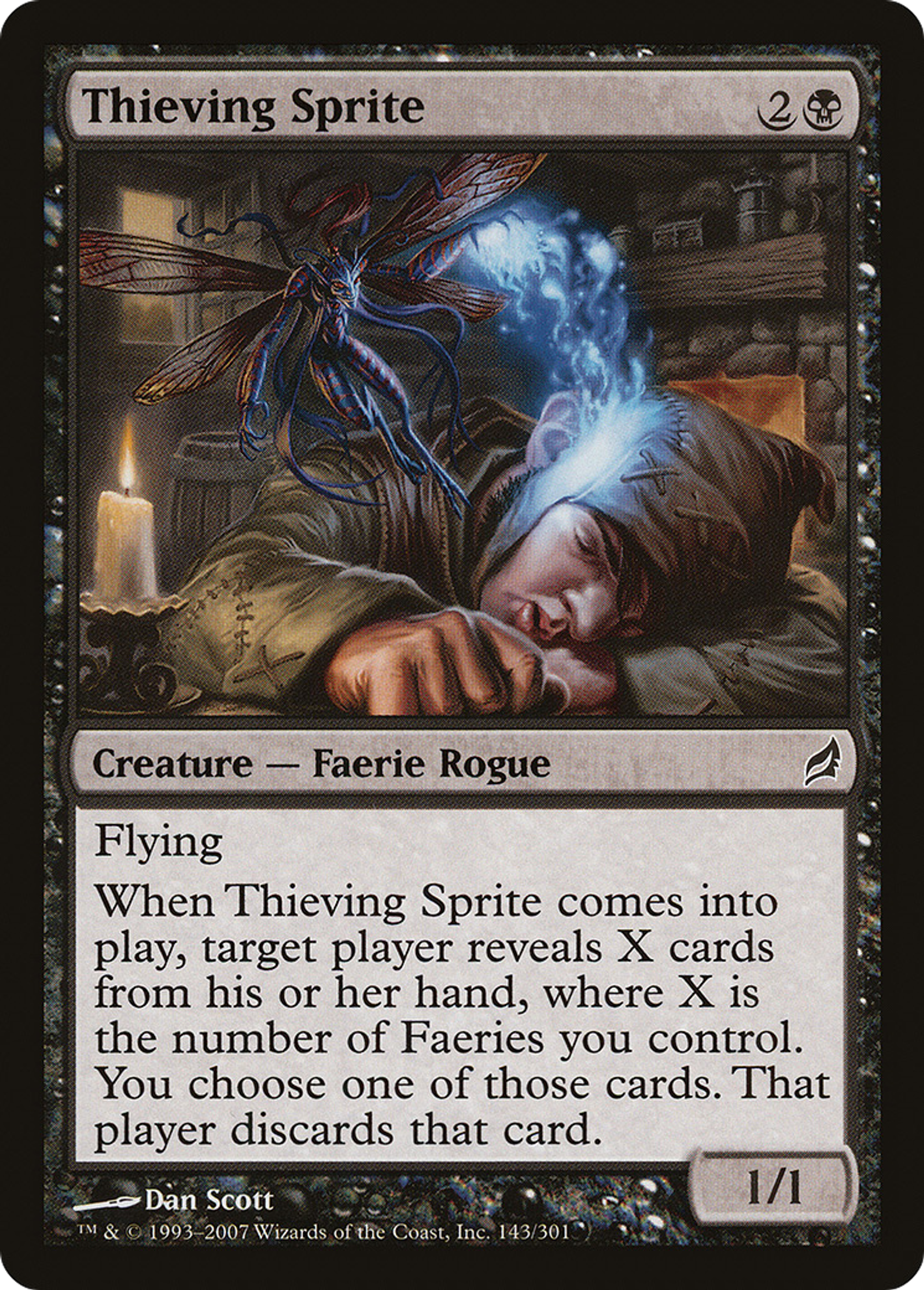 Thieving Sprite — Lorwyn — Magic: The Gathering