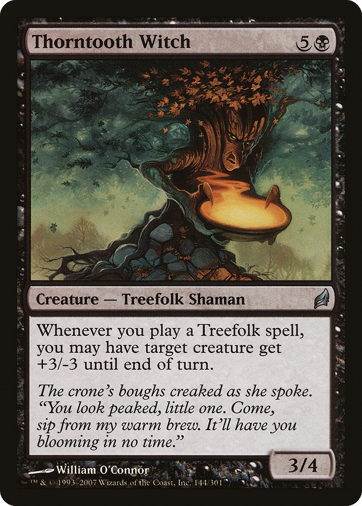 Thorntooth Witch — Lorwyn — Magic: The Gathering