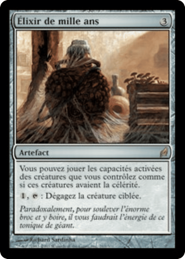 Élixir de mille ans — Lorwyn — Magic: The Gathering