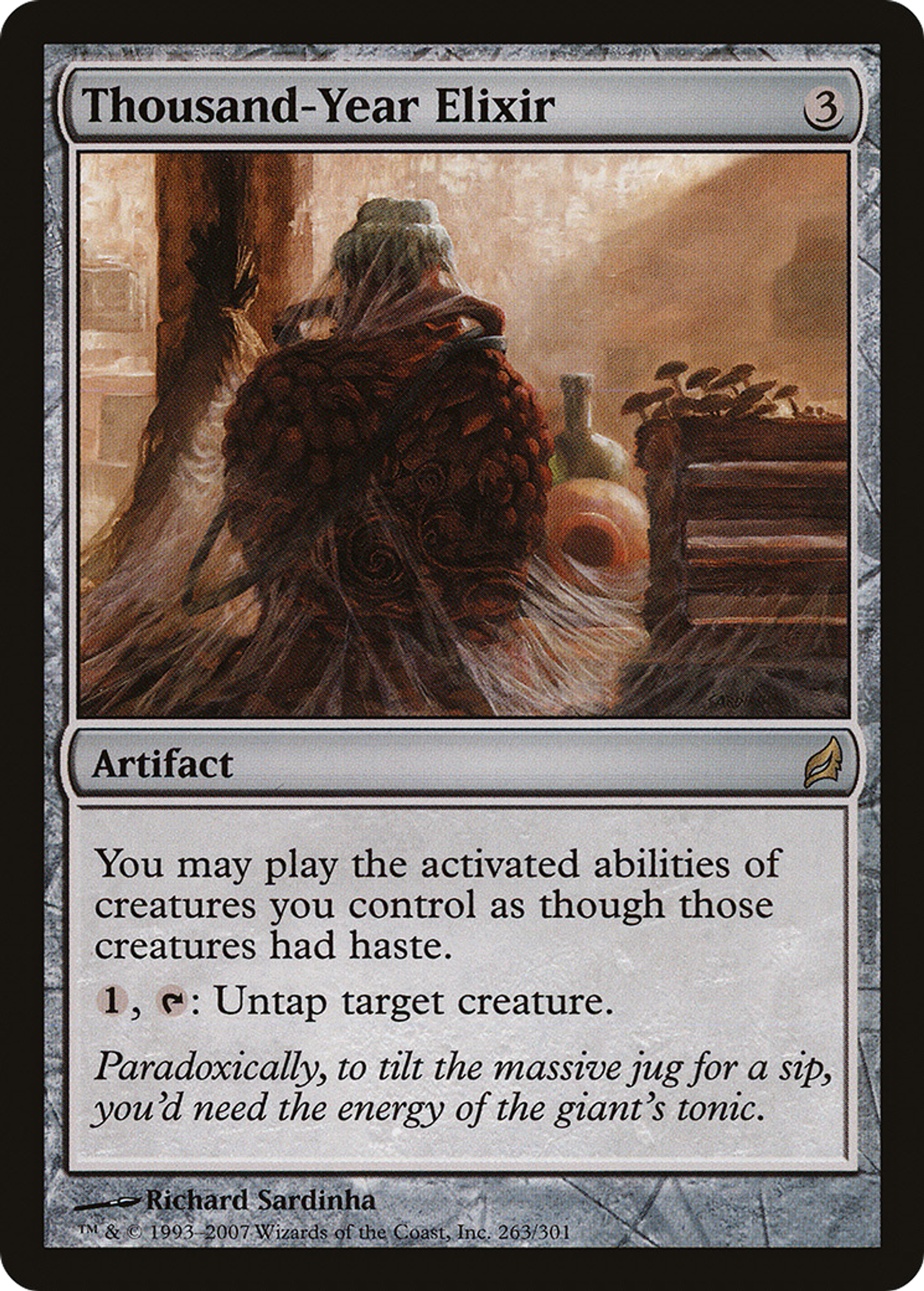 Élixir de mille ans — Lorwyn — Magic: The Gathering