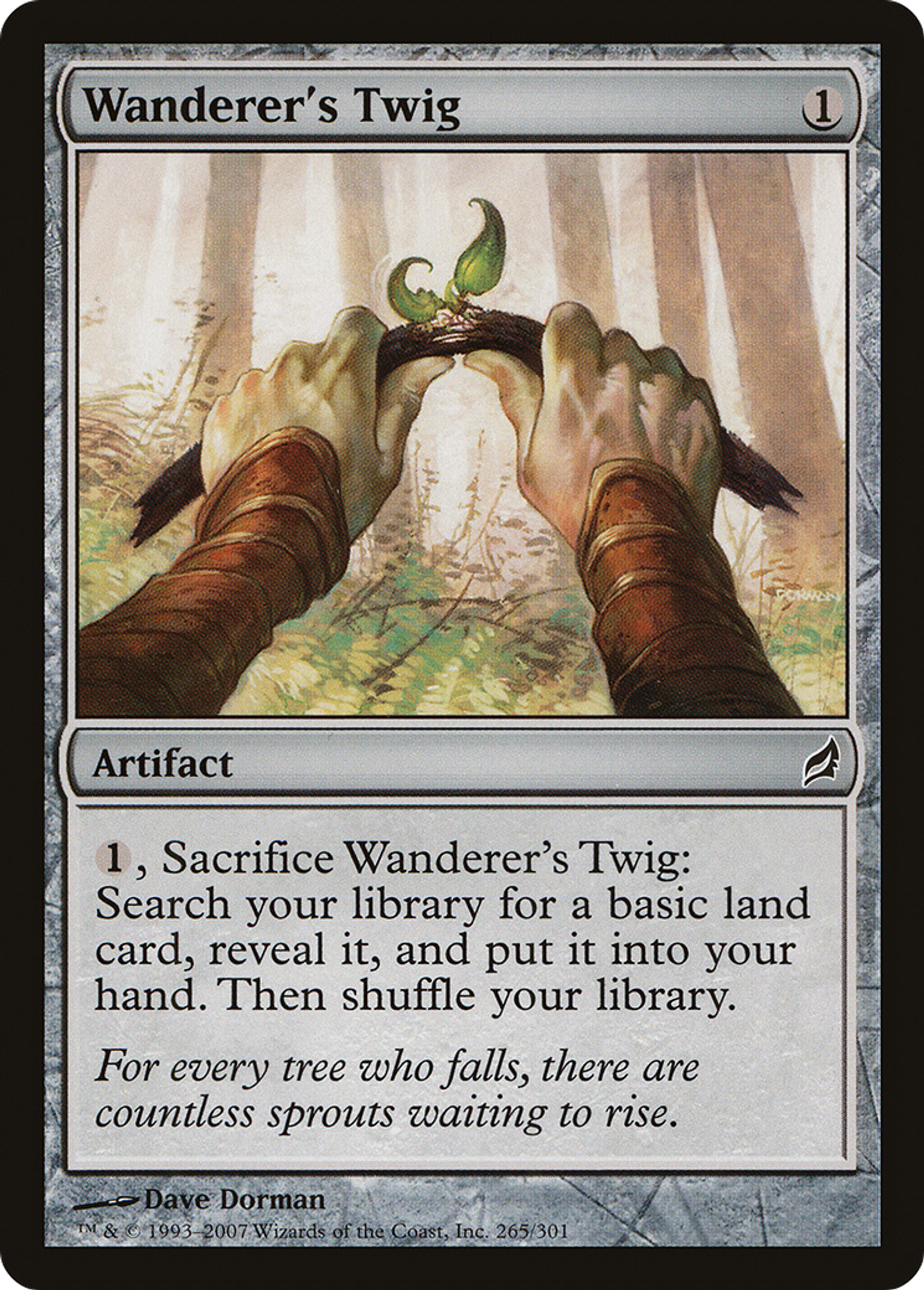 Brindille du vagabond — Lorwyn — Magic: The Gathering
