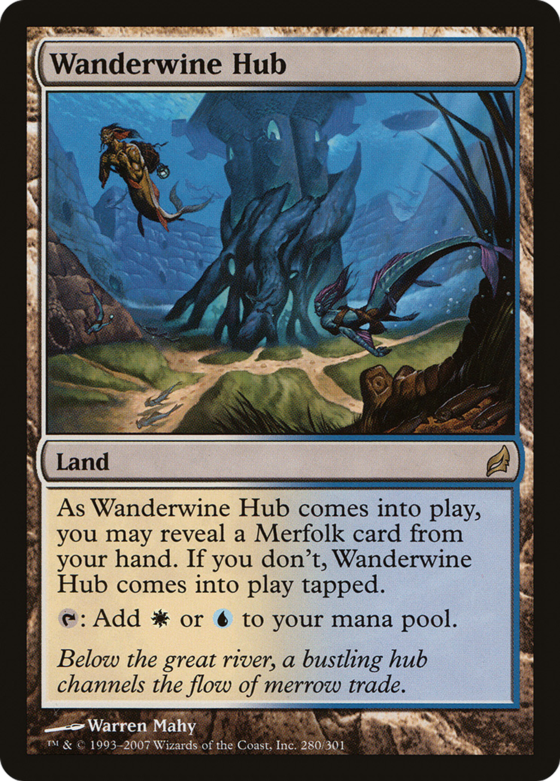 Wanderwine Hub — Lorwyn — Magic: The Gathering