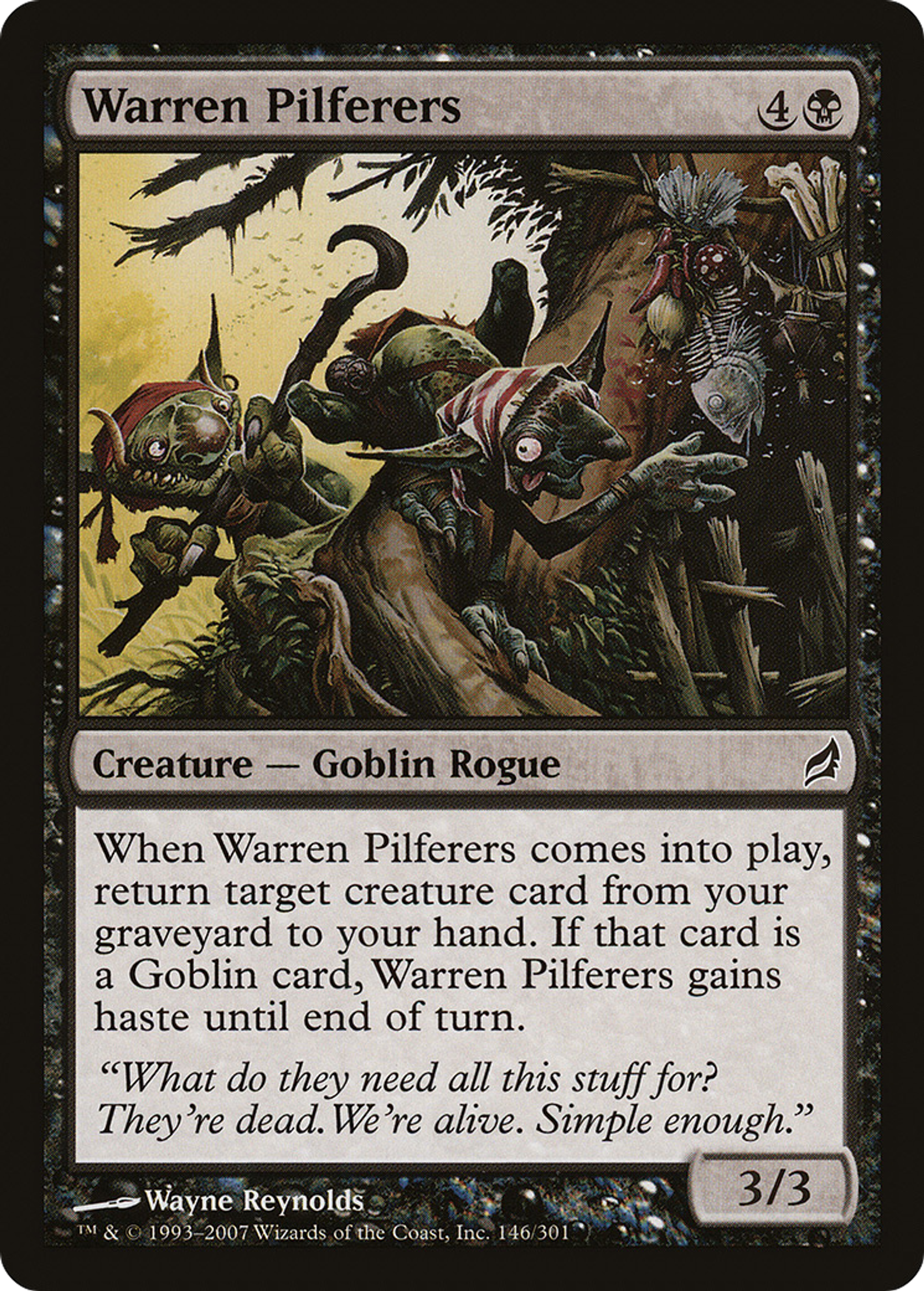Warren Pilferers — Lorwyn — Magic: The Gathering