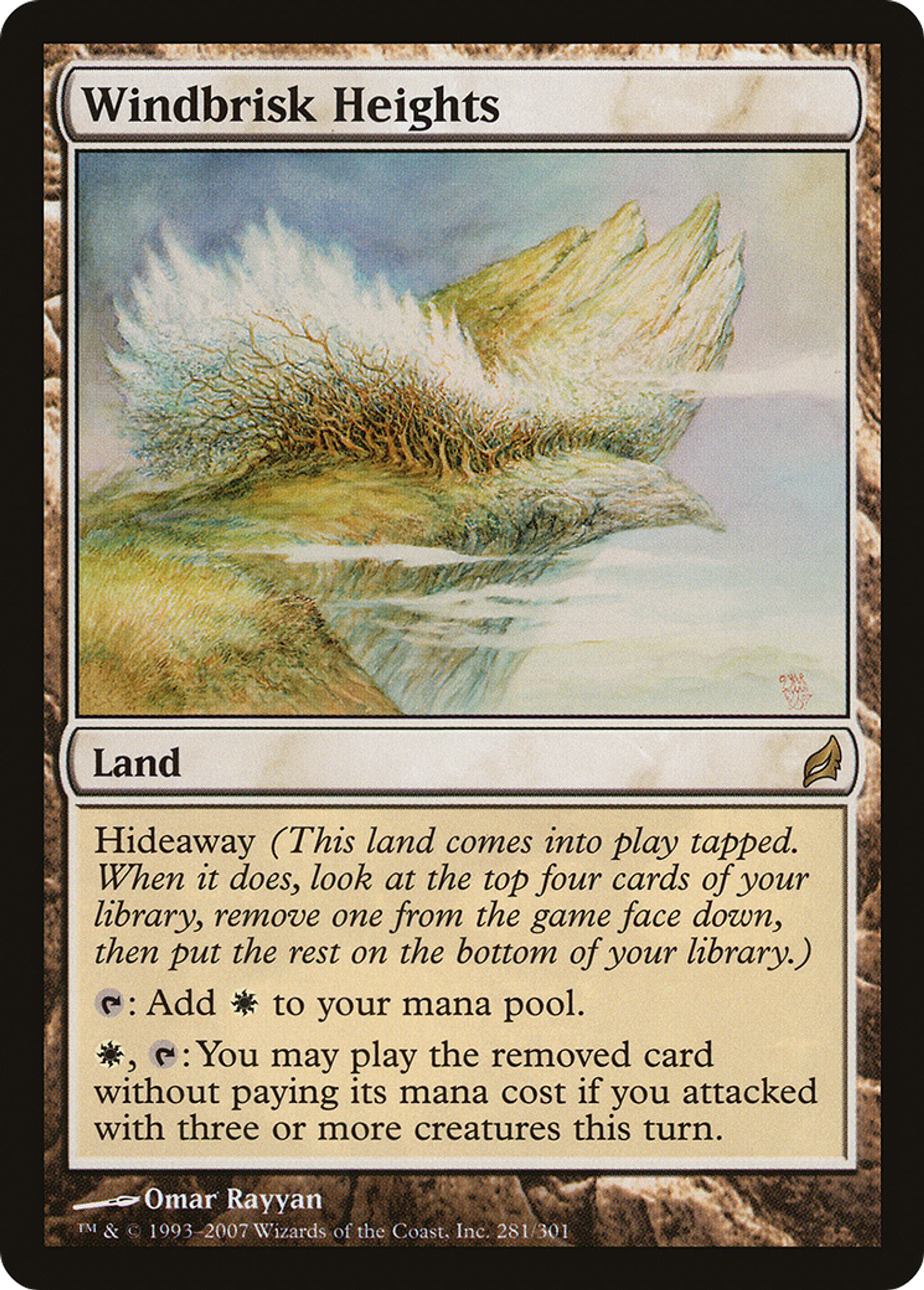 Windbrisk Heights — Lorwyn — Magic: The Gathering