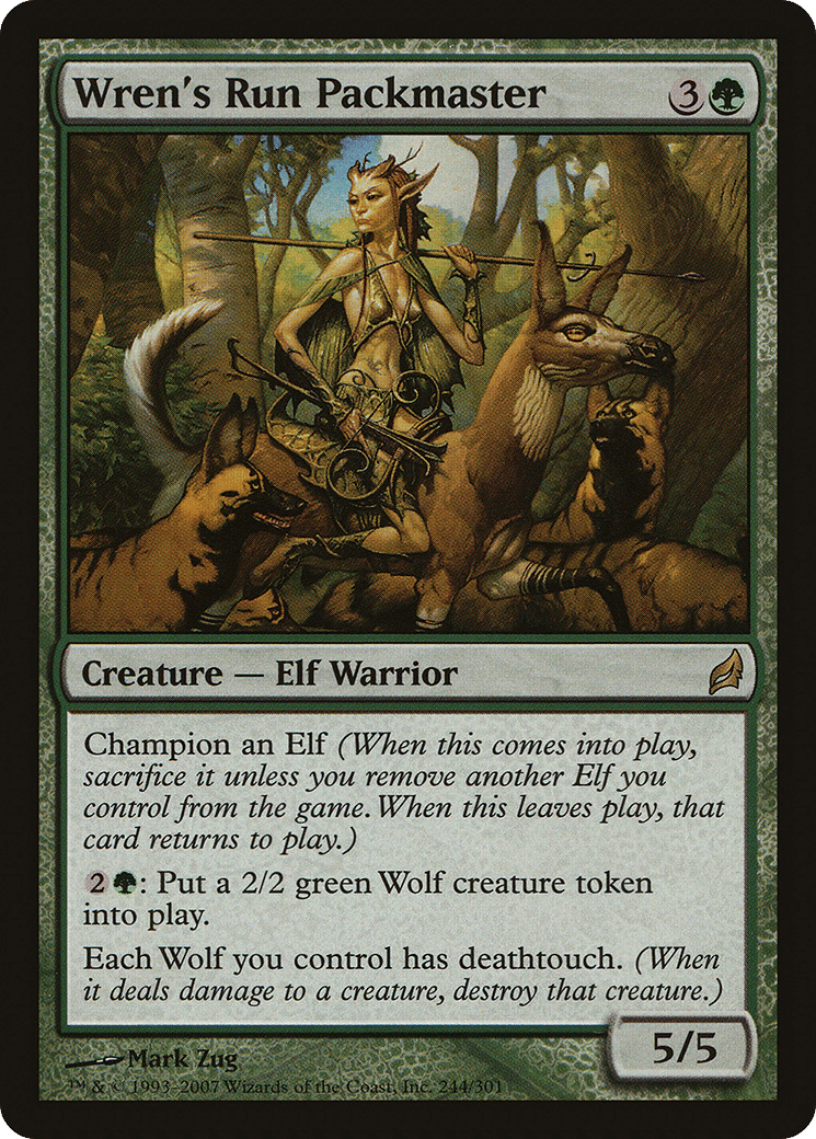 Wren's Run Packmaster — Lorwyn — Magic: The Gathering