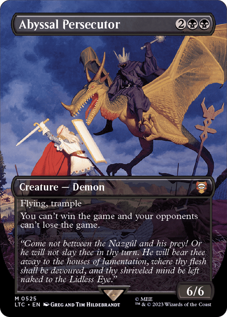 Abyssal Persecutor — Tales of Middle-earth Commander — Magic: The Gathering