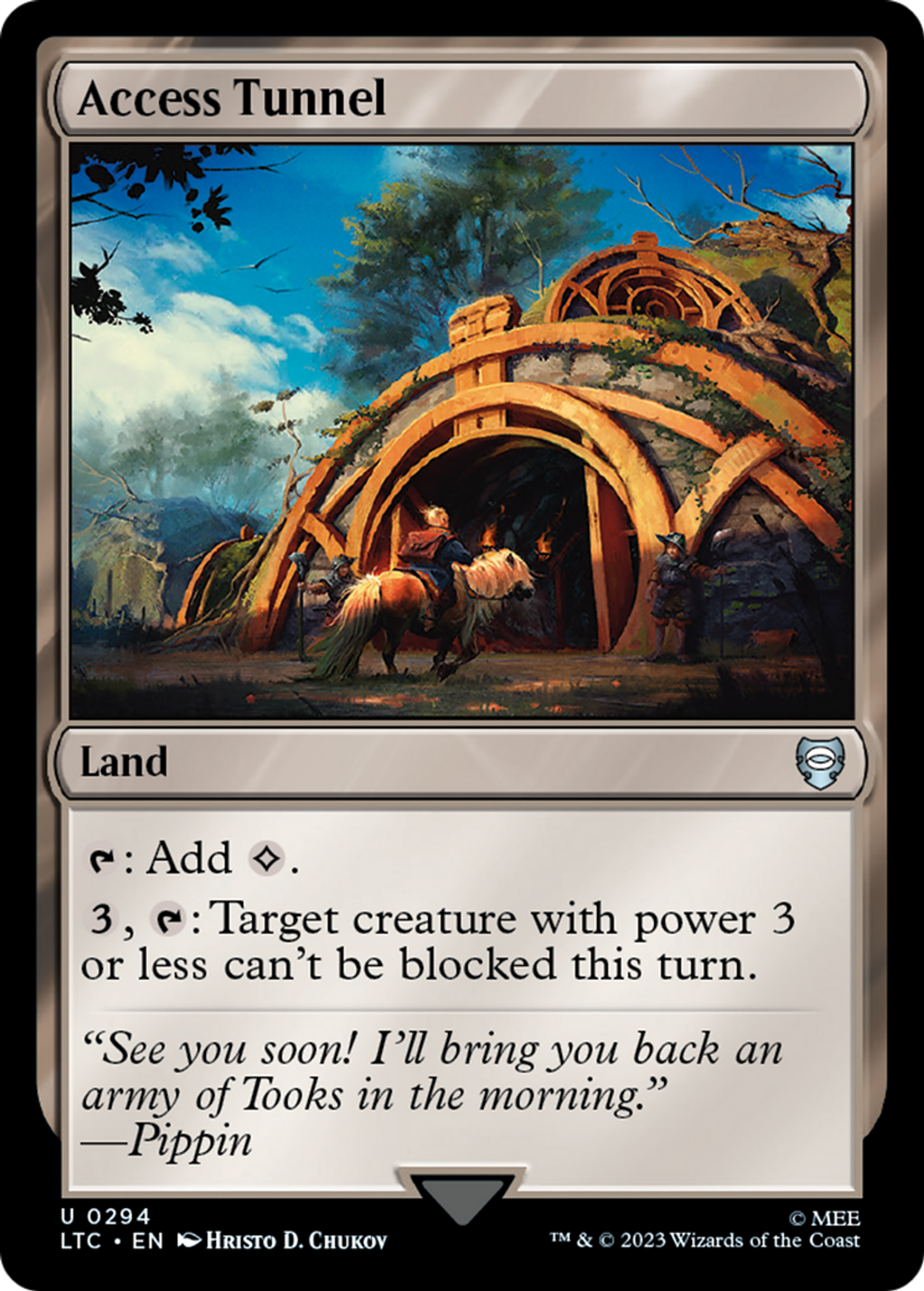 Access Tunnel — Tales of Middle-earth Commander — Magic: The Gathering