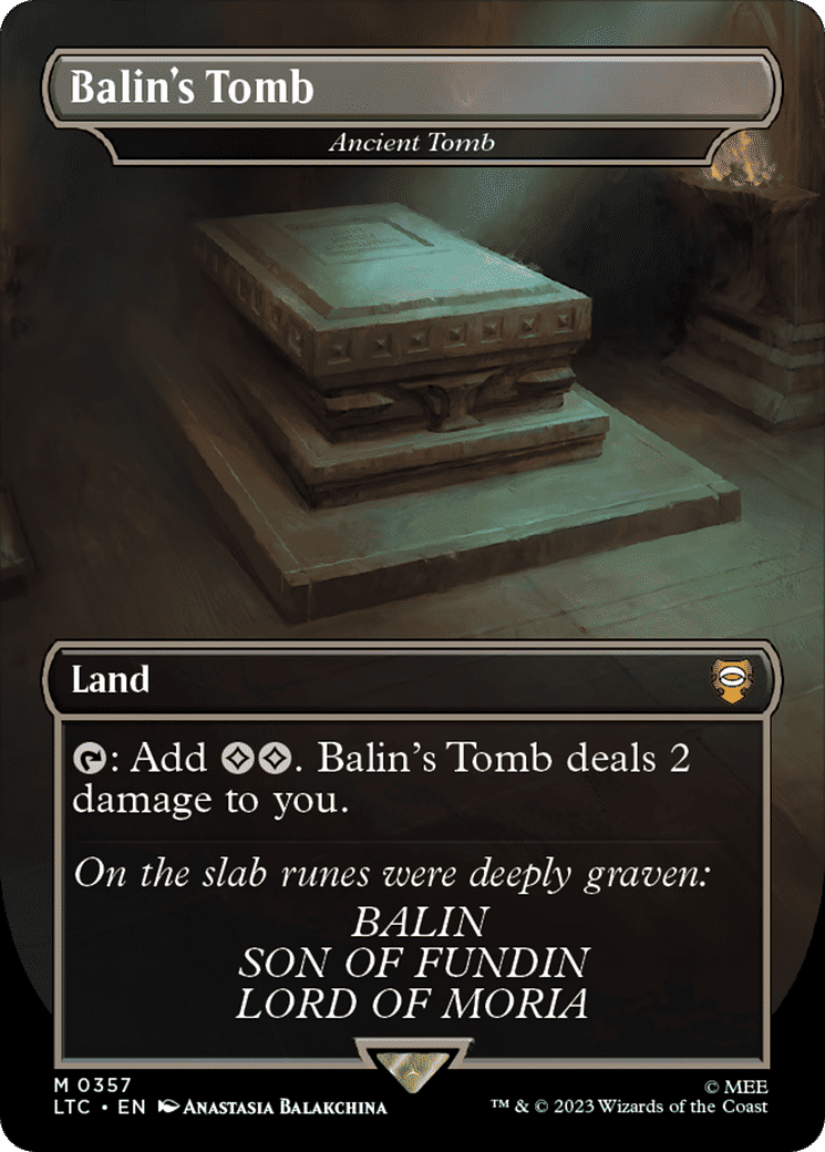 Ancienne tombe — Tales of Middle-earth Commander — Magic: The Gathering