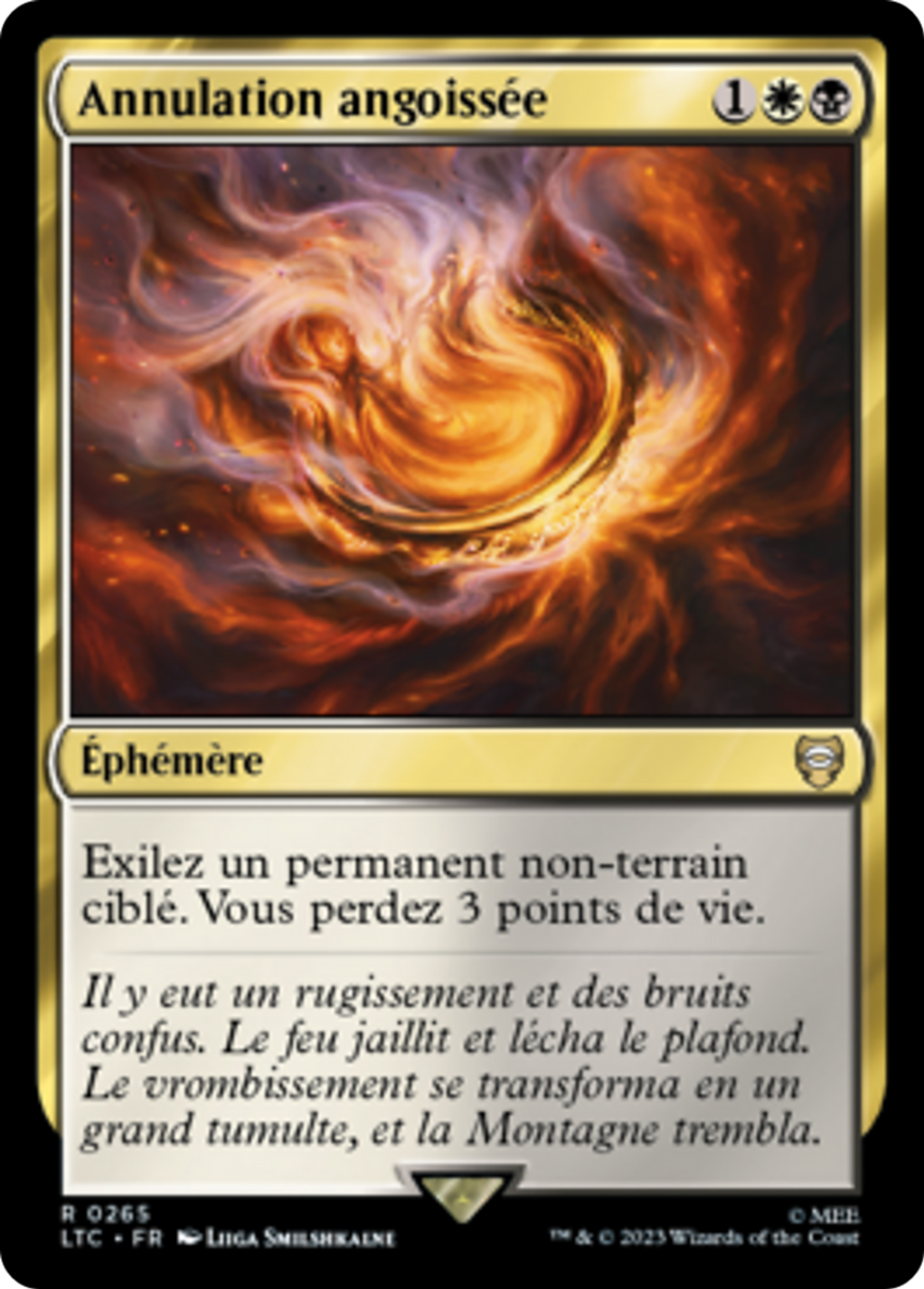 Annulation angoissée — Tales of Middle-earth Commander — Magic: The Gathering