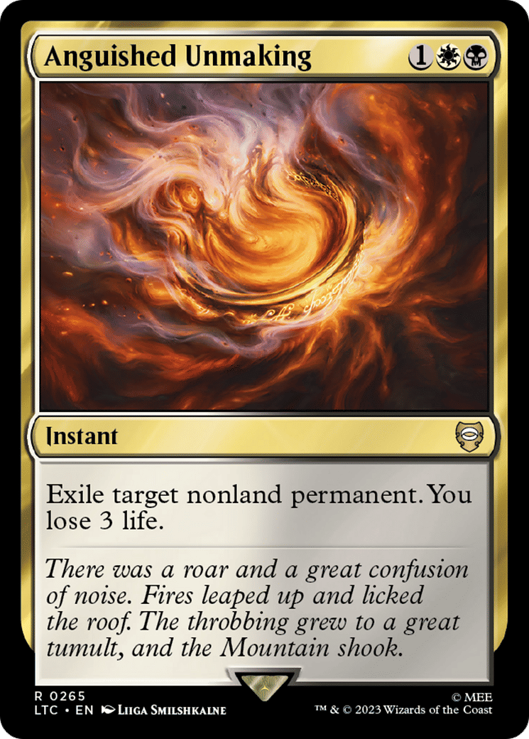 Anguished Unmaking — Tales of Middle-earth Commander — Magic: The Gathering