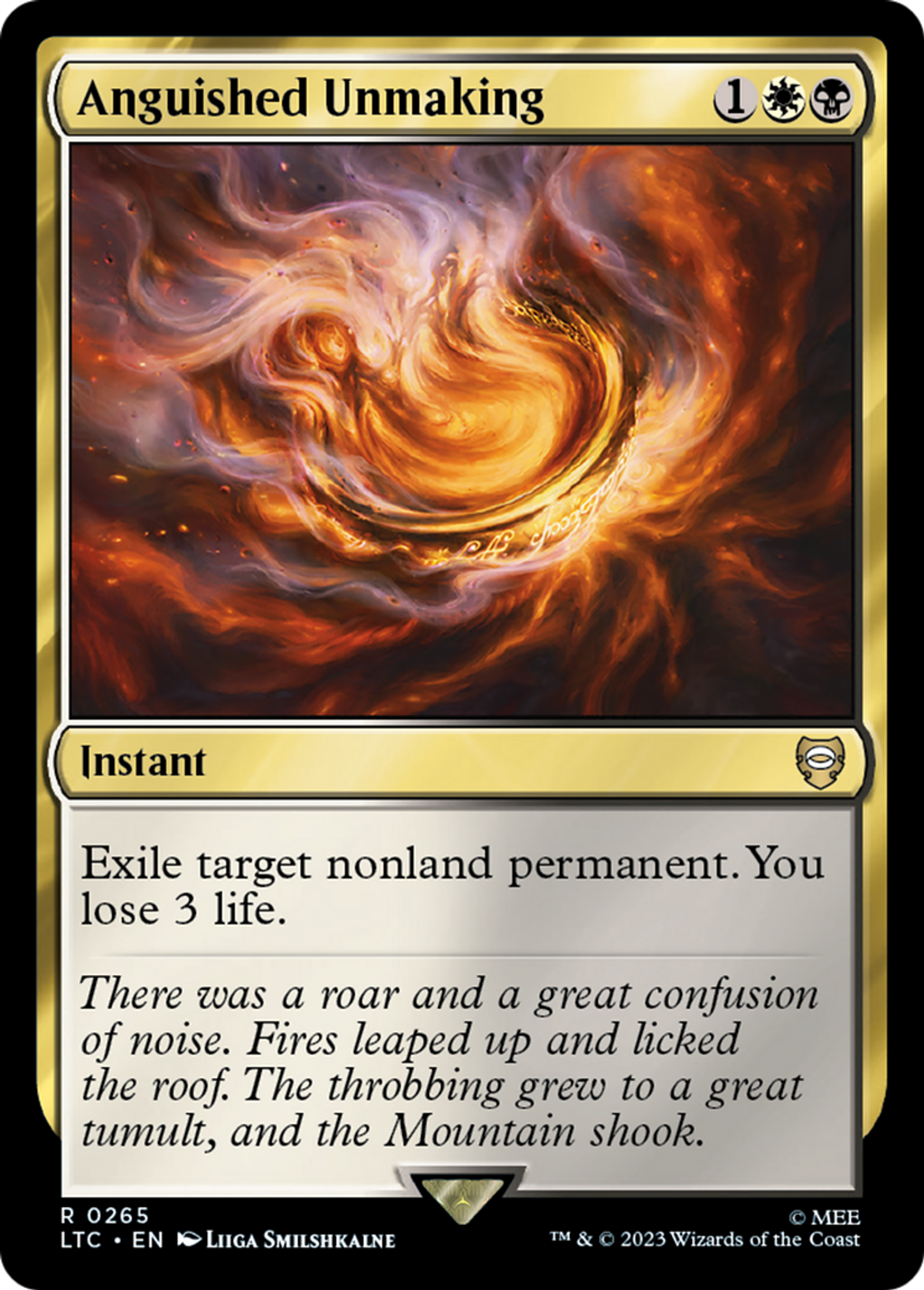 Anguished Unmaking — Tales of Middle-earth Commander — Magic: The Gathering