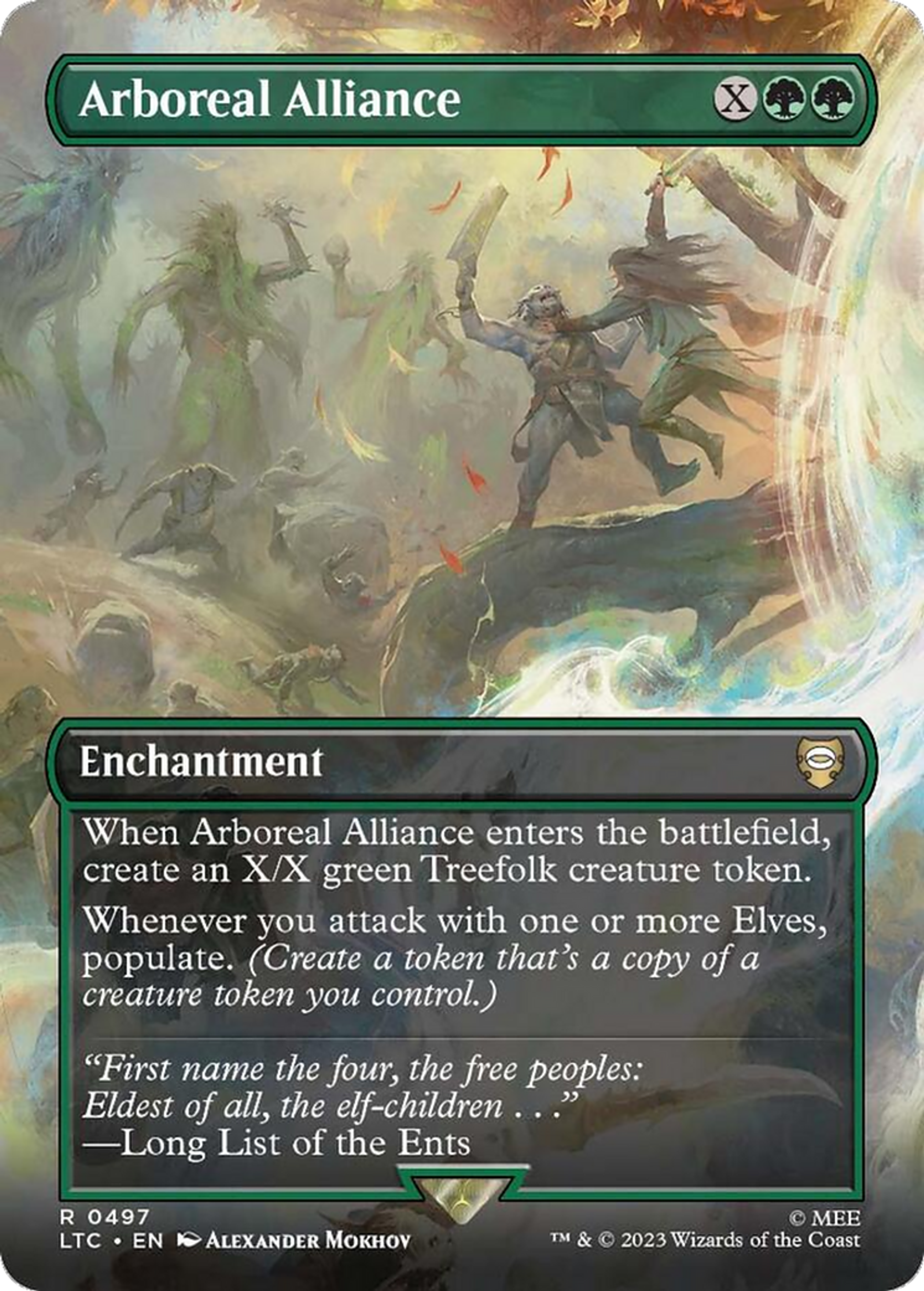 Arboreal Alliance — Tales of Middle-earth Commander — Magic: The Gathering
