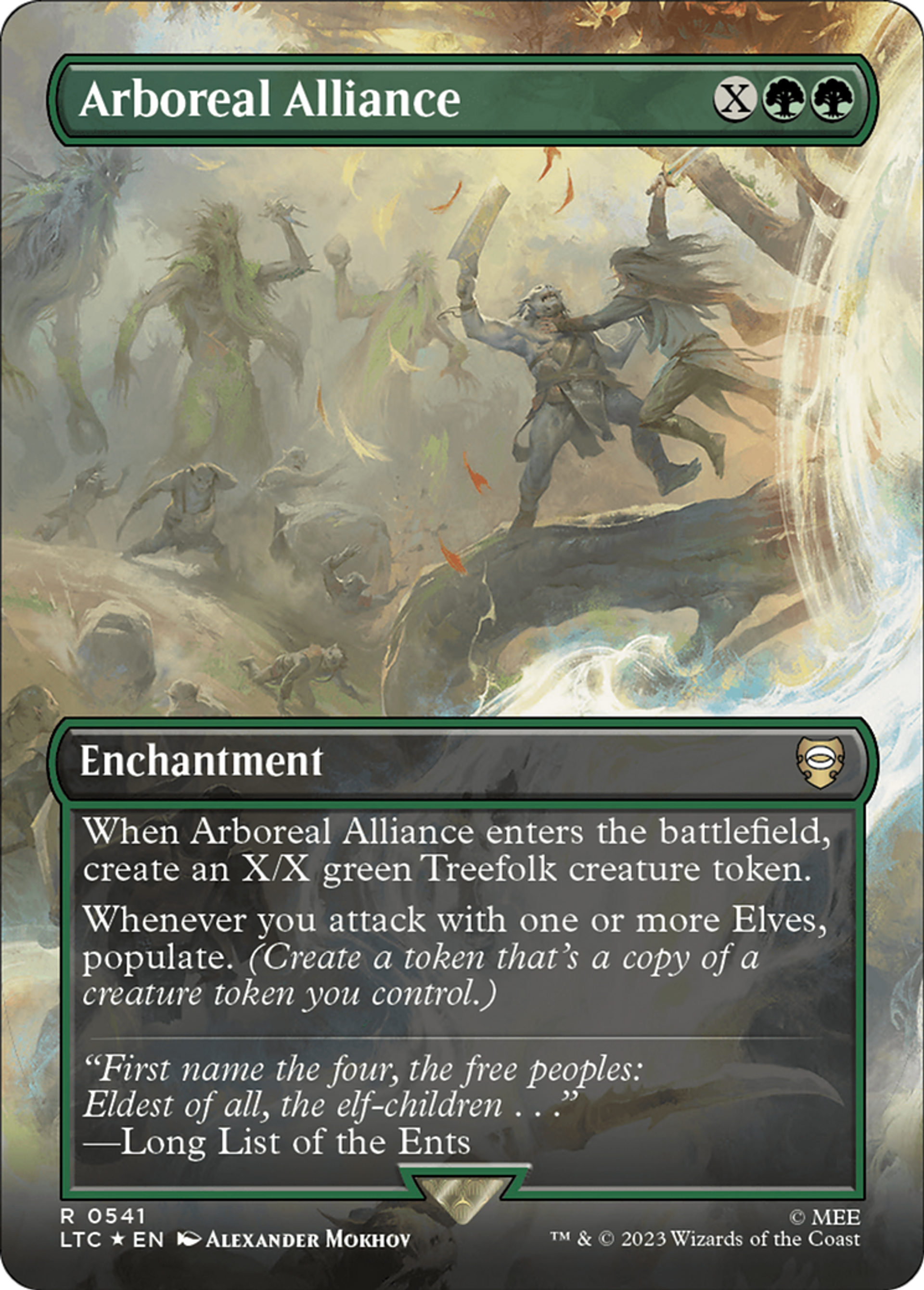 Arboreal Alliance — Tales of Middle-earth Commander — Magic: The Gathering