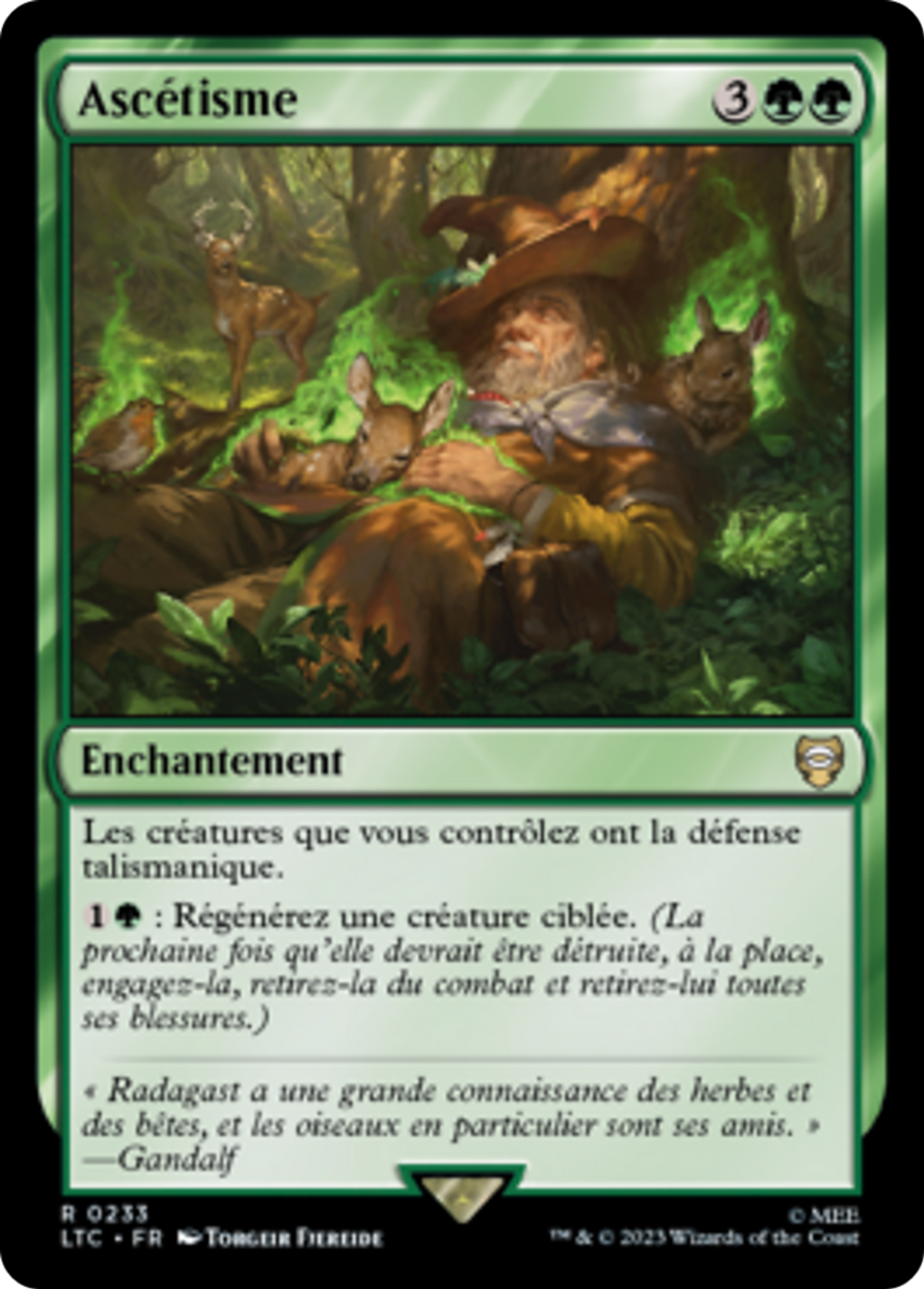 Ascétisme — Tales of Middle-earth Commander — Magic: The Gathering