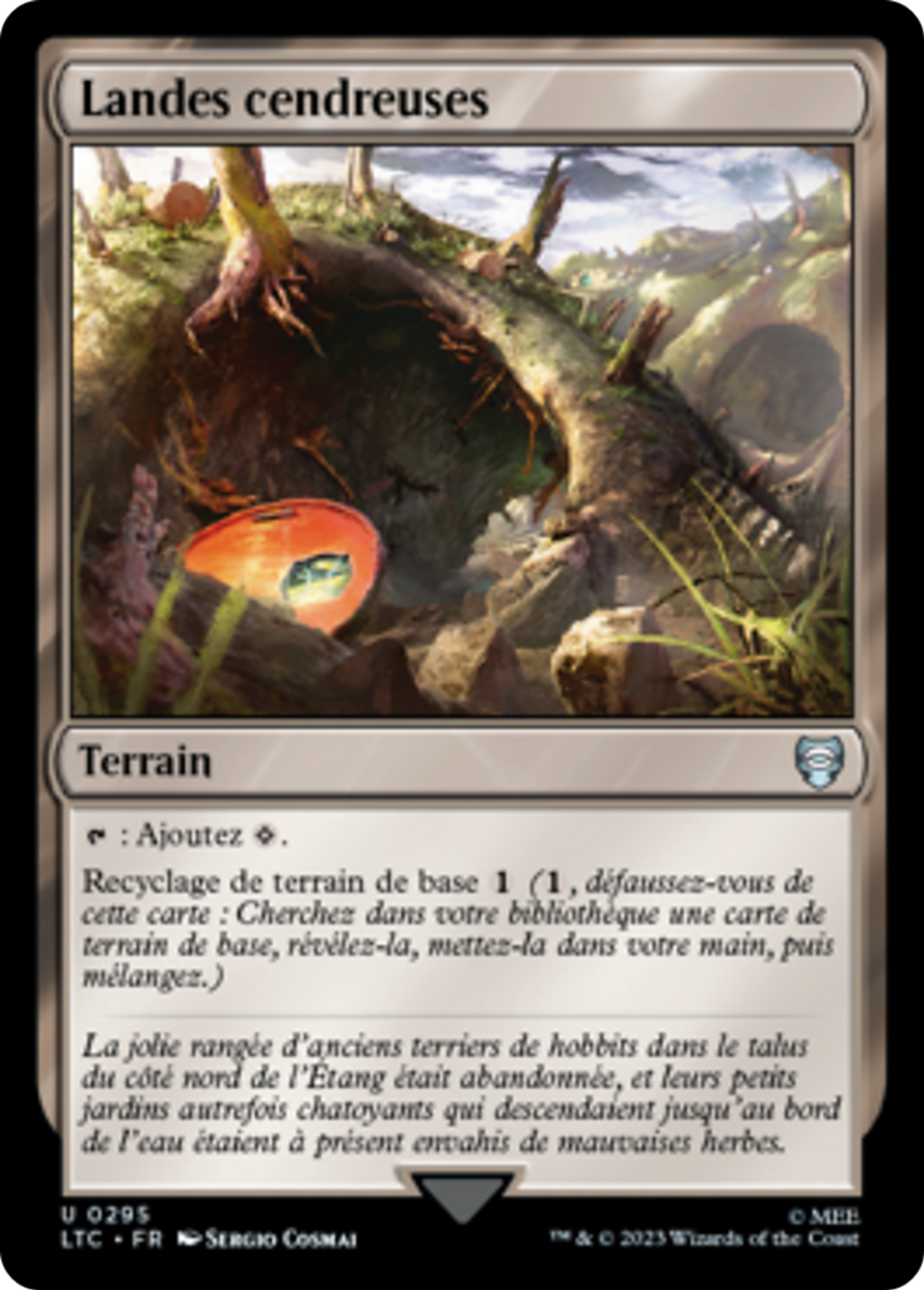 Landes cendreuses — Tales of Middle-earth Commander — Magic: The Gathering