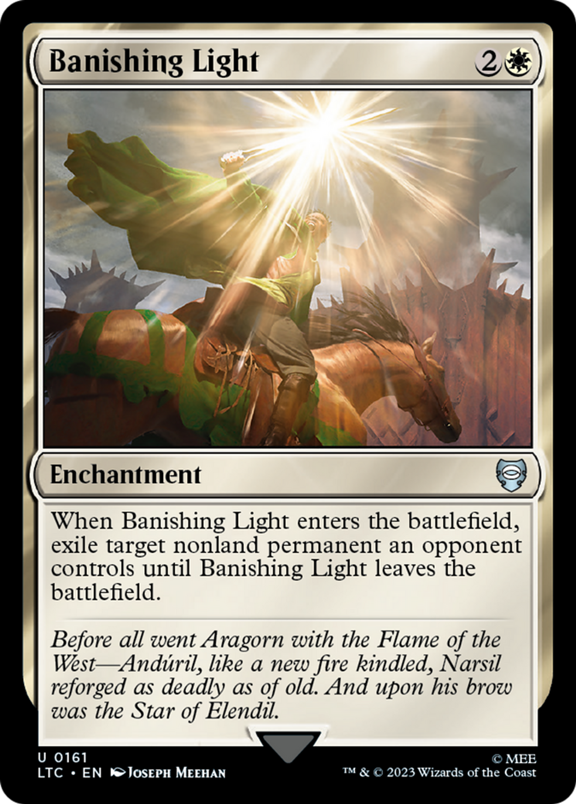 Banishing Light — Tales of Middle-earth Commander — Magic: The Gathering
