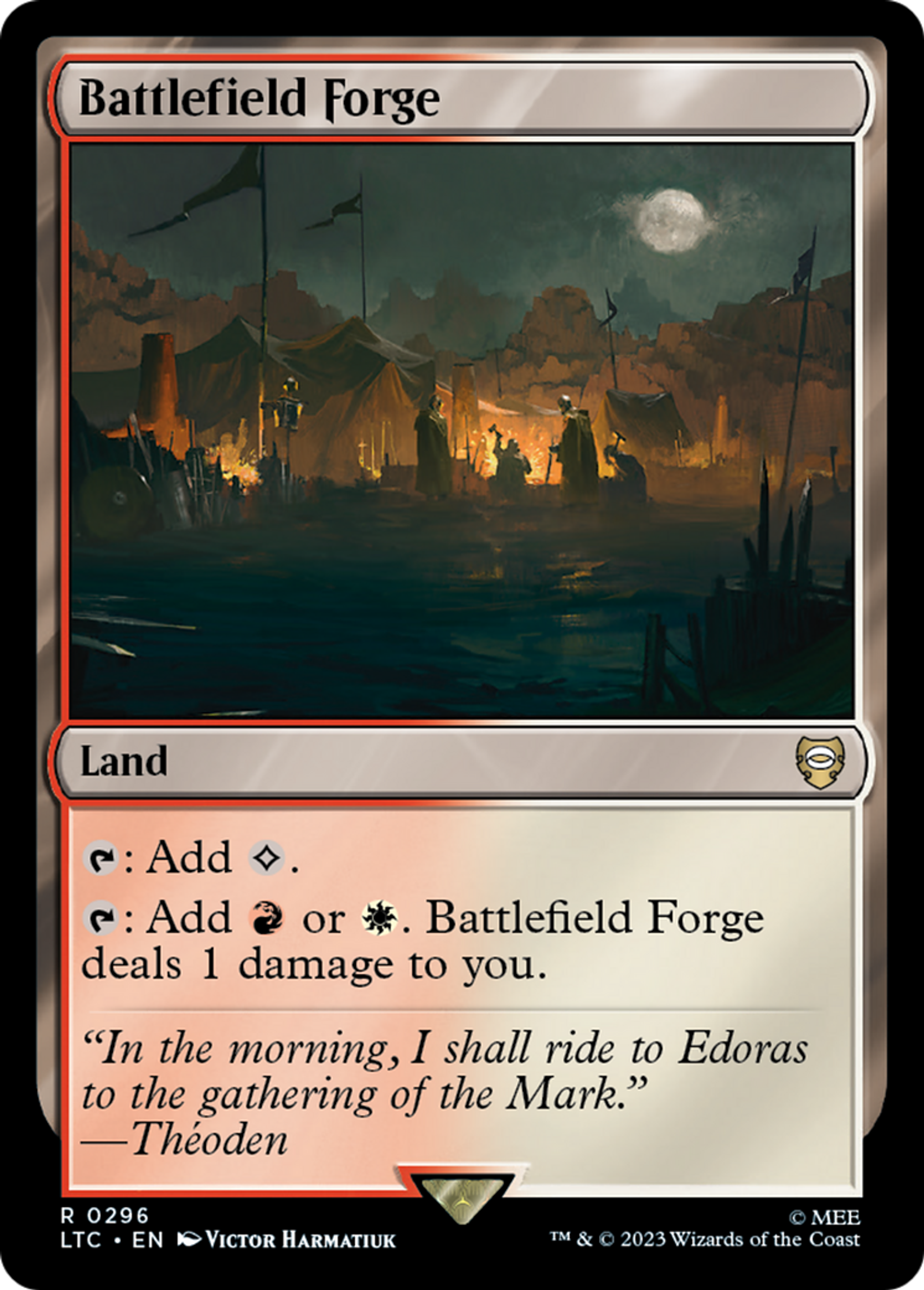 Battlefield Forge — Tales of Middle-earth Commander — Magic: The Gathering