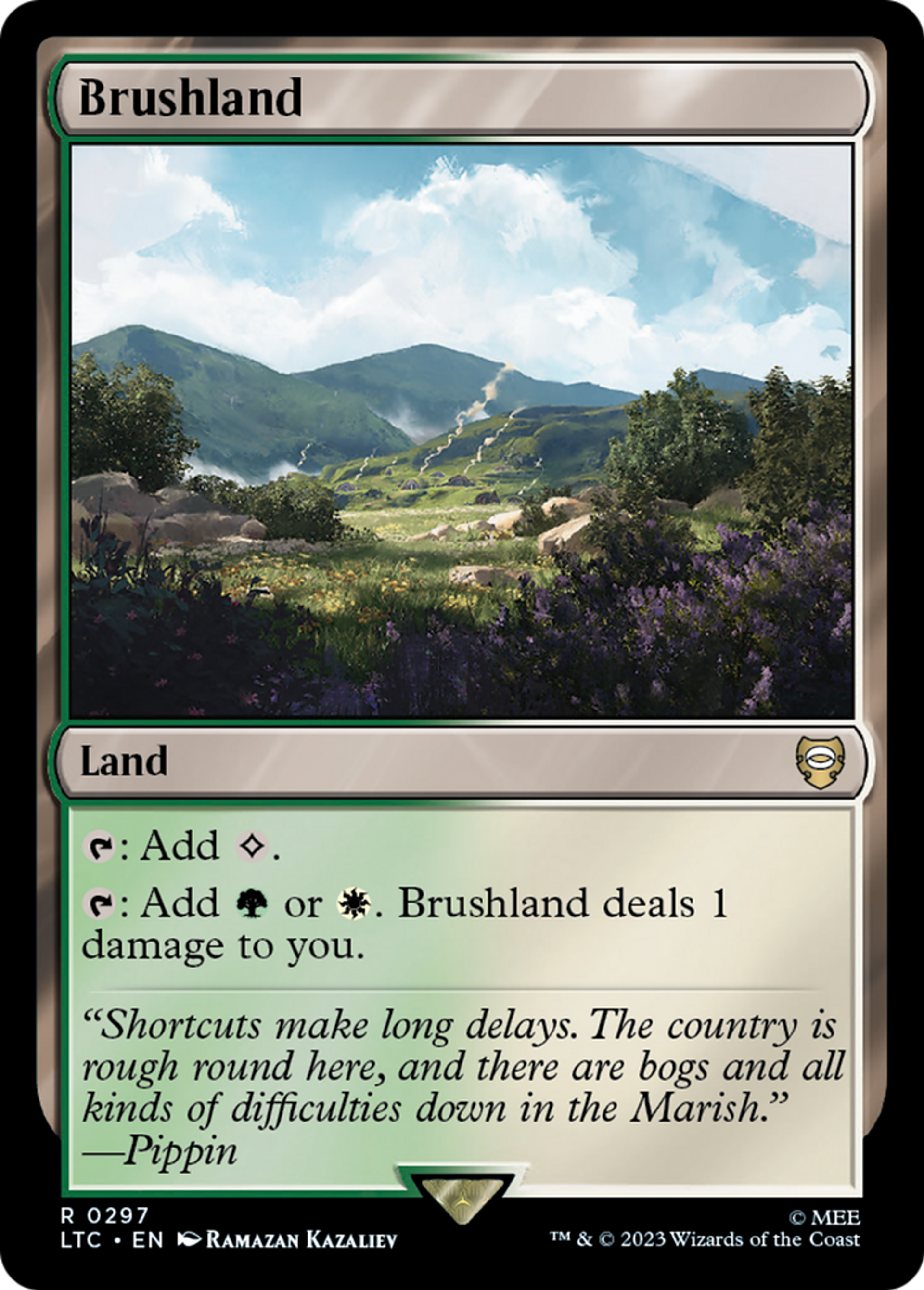 Brushland — Tales of Middle-earth Commander — Magic: The Gathering