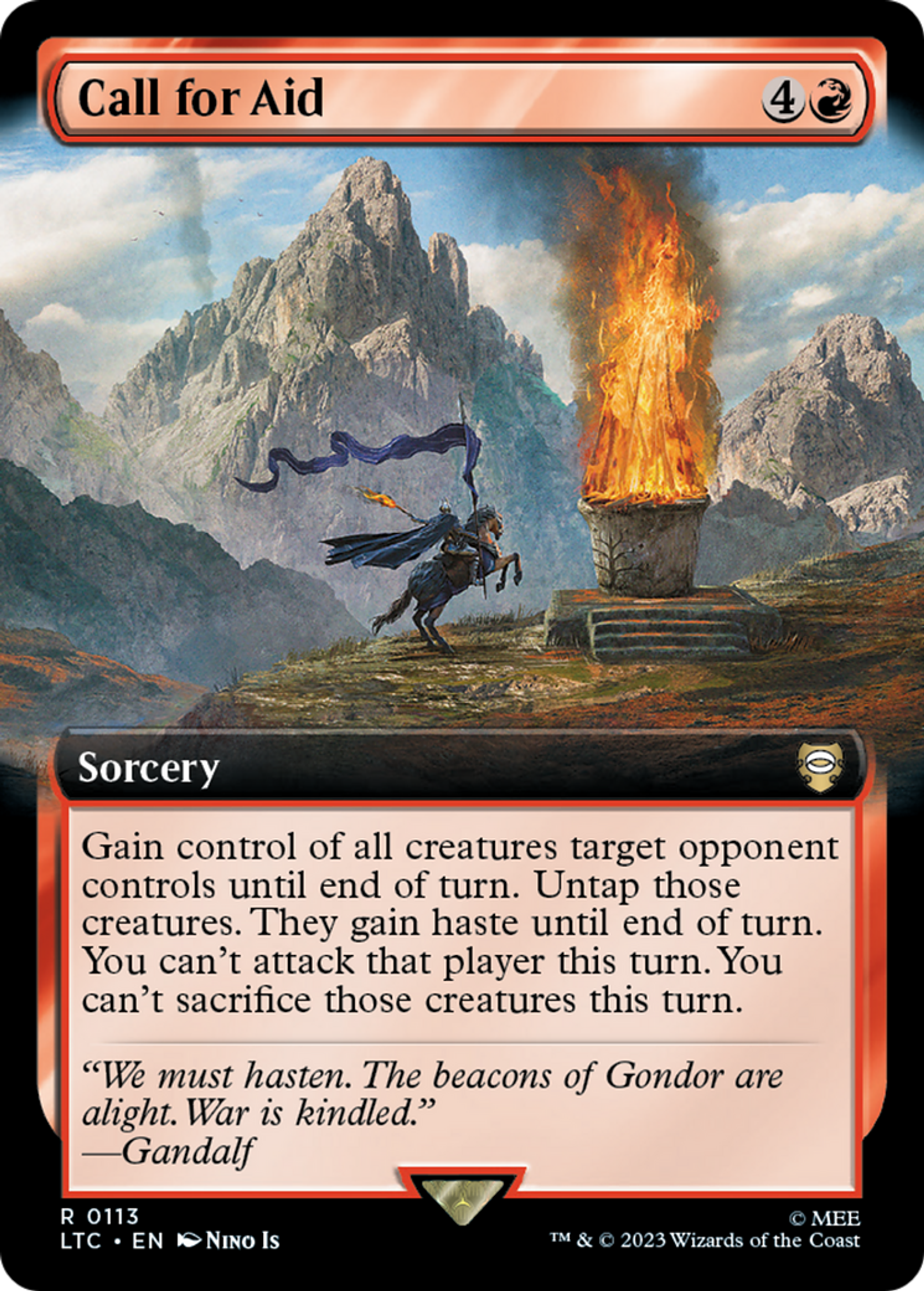 Call for Aid — Tales of Middle-earth Commander — Magic: The Gathering