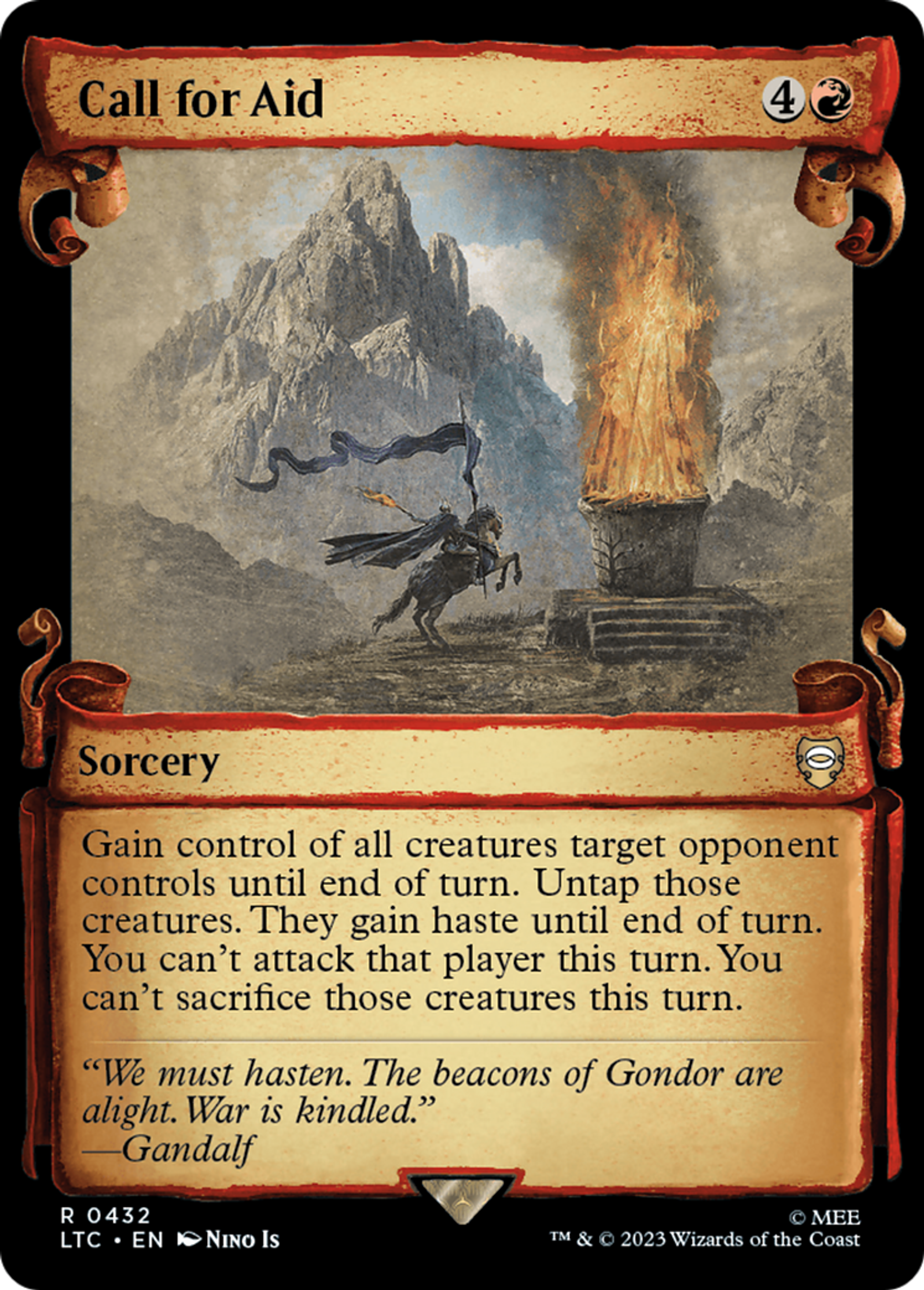 Call for Aid — Tales of Middle-earth Commander — Magic: The Gathering