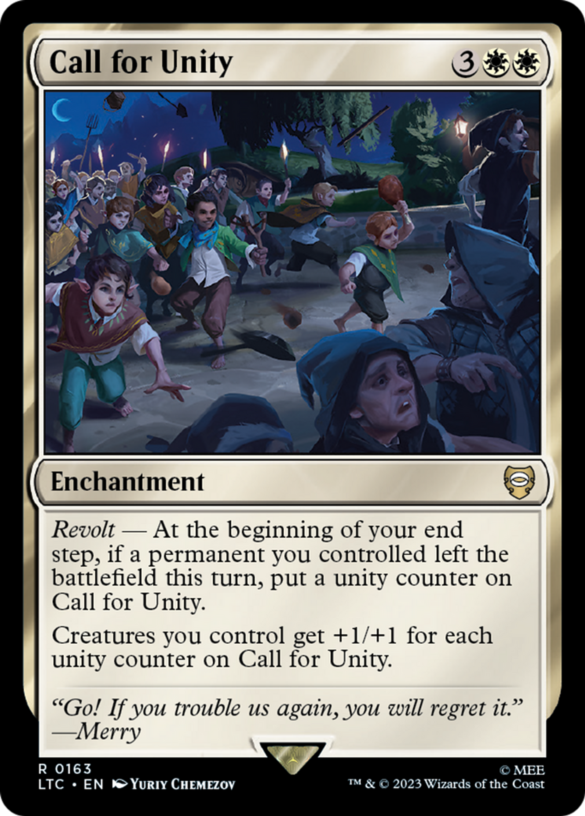 Call for Unity — Tales of Middle-earth Commander — Magic: The Gathering