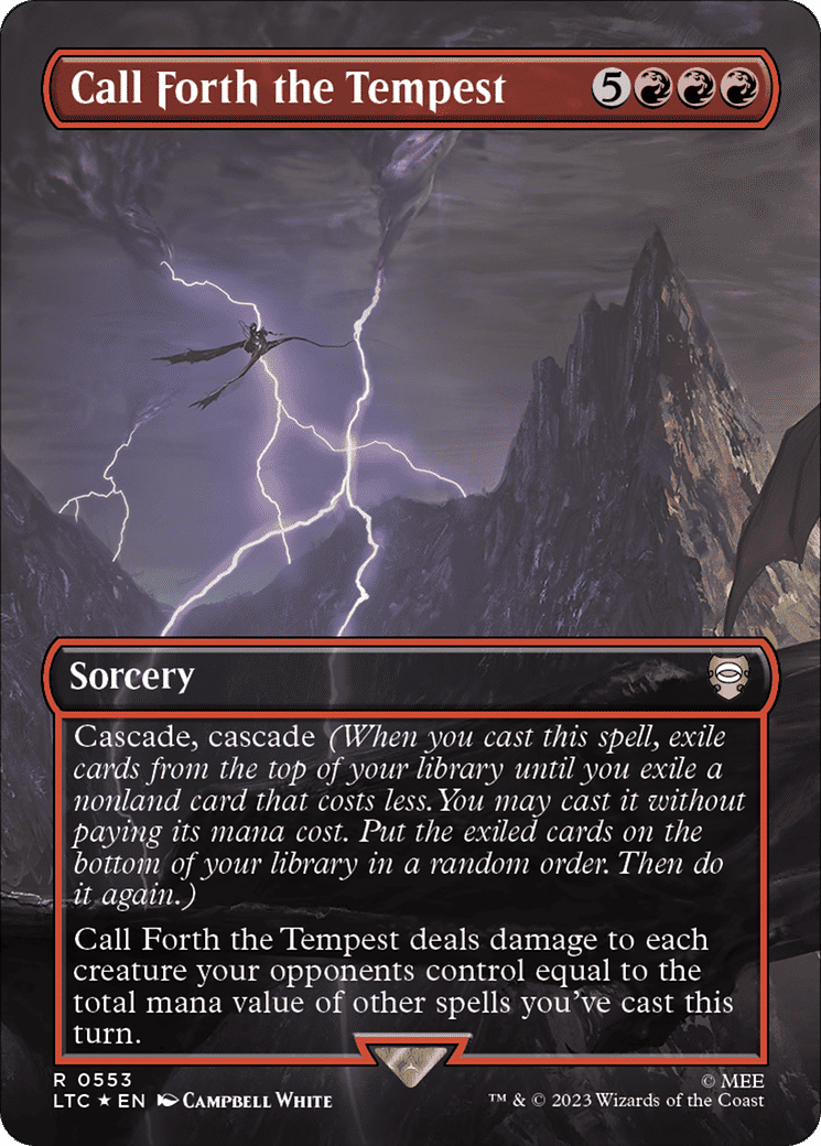 Call Forth the Tempest from Tales of Middle-earth Commander - Magic: The Gathering