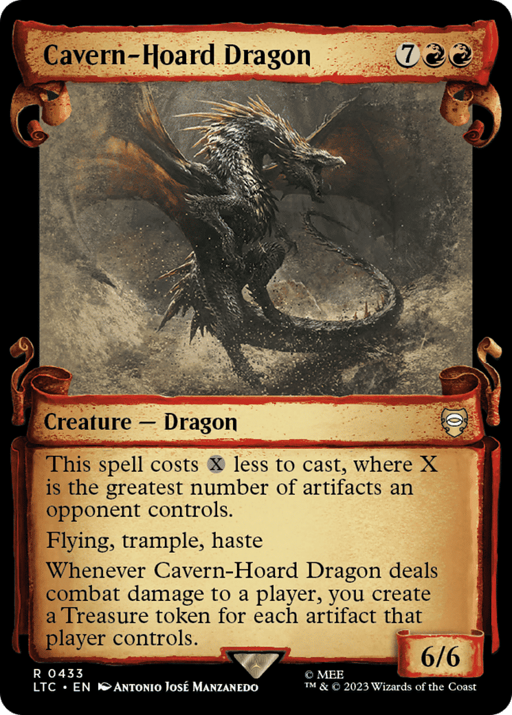 Cavern-Hoard Dragon — Tales of Middle-earth Commander — Magic: The Gathering