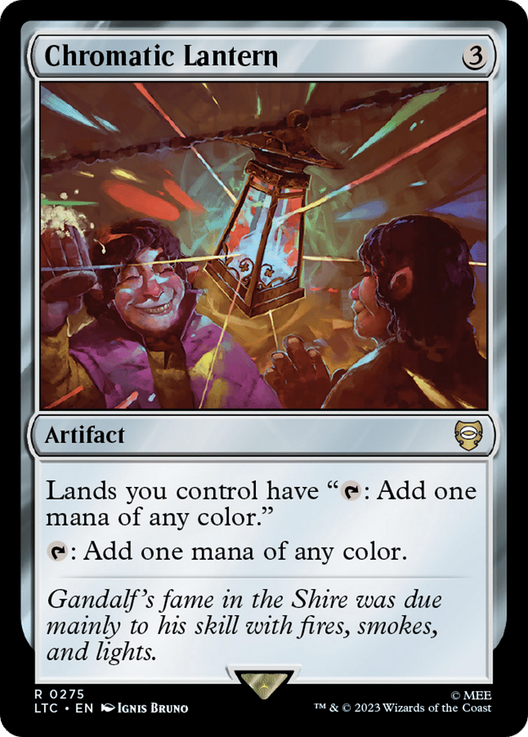 Chromatic Lantern — Tales of Middle-earth Commander — Magic: The Gathering