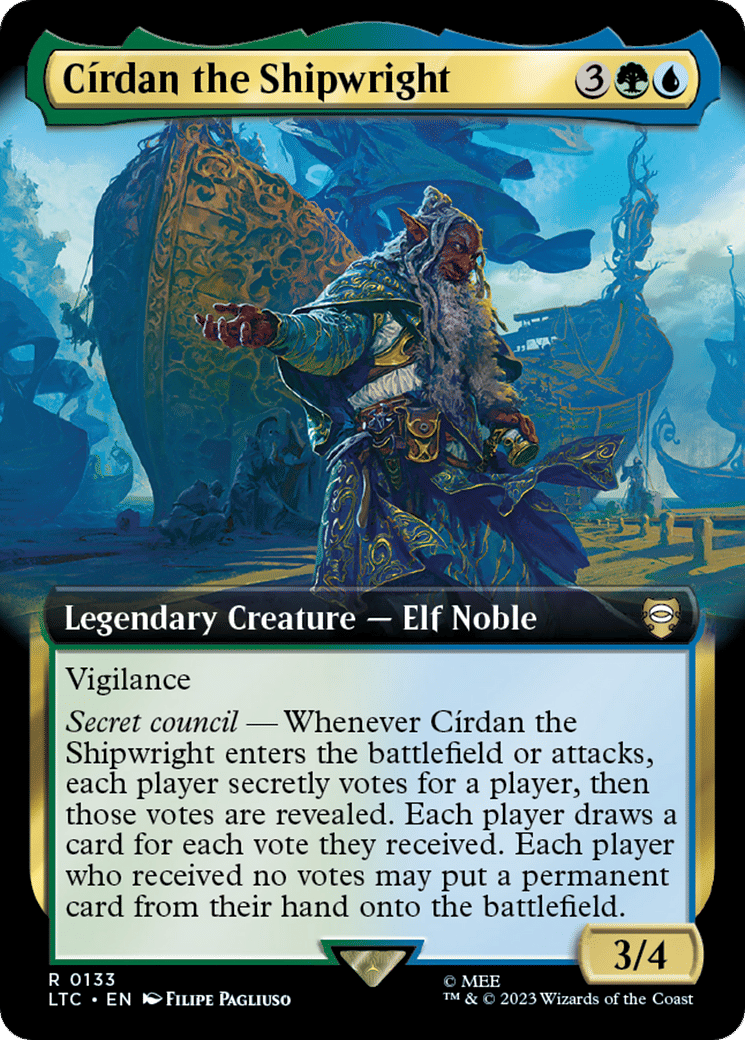Círdan the Shipwright — Tales of Middle-earth Commander — Magic: The Gathering