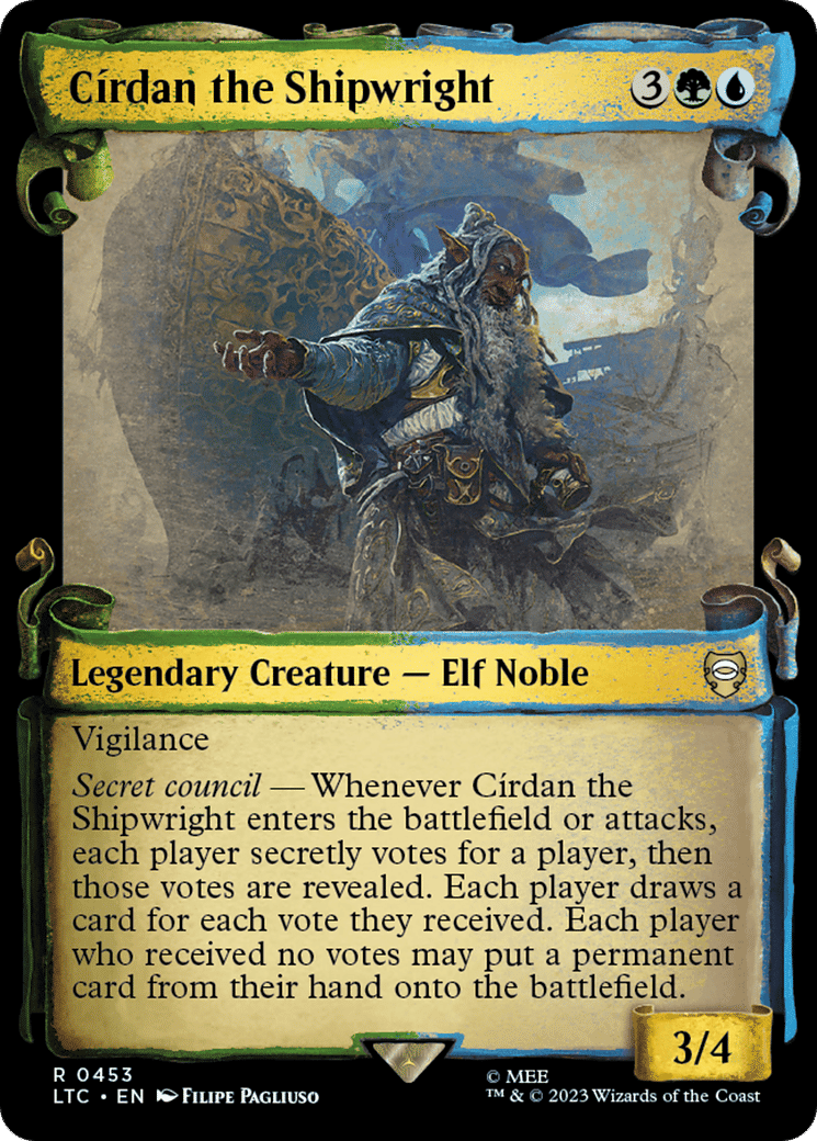 Círdan the Shipwright — Tales of Middle-earth Commander — Magic: The Gathering