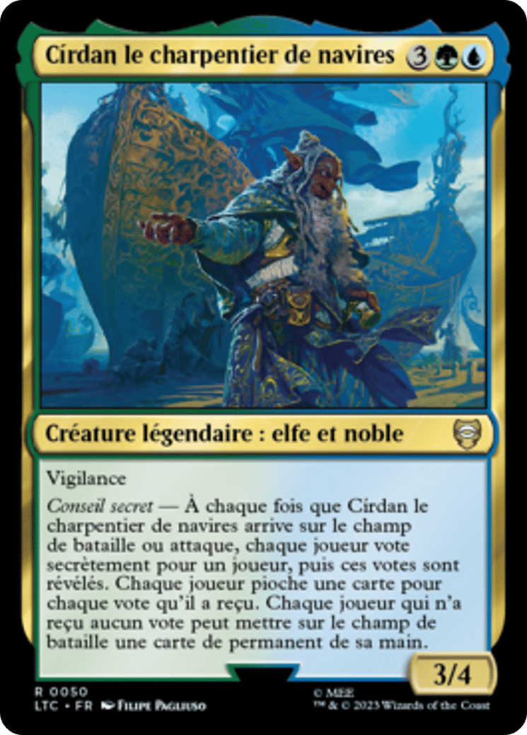Círdan le charpentier de navires — Tales of Middle-earth Commander — Magic: The Gathering