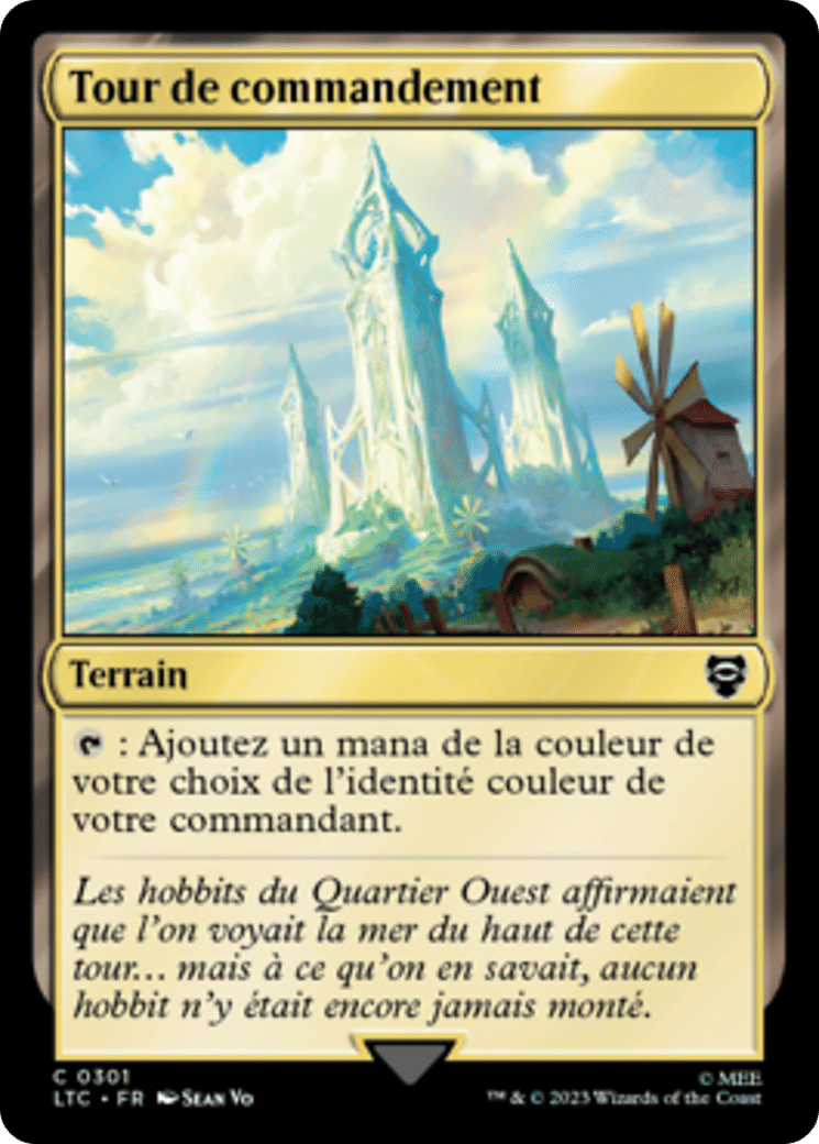 Tour de commandement — Tales of Middle-earth Commander — Magic: The Gathering