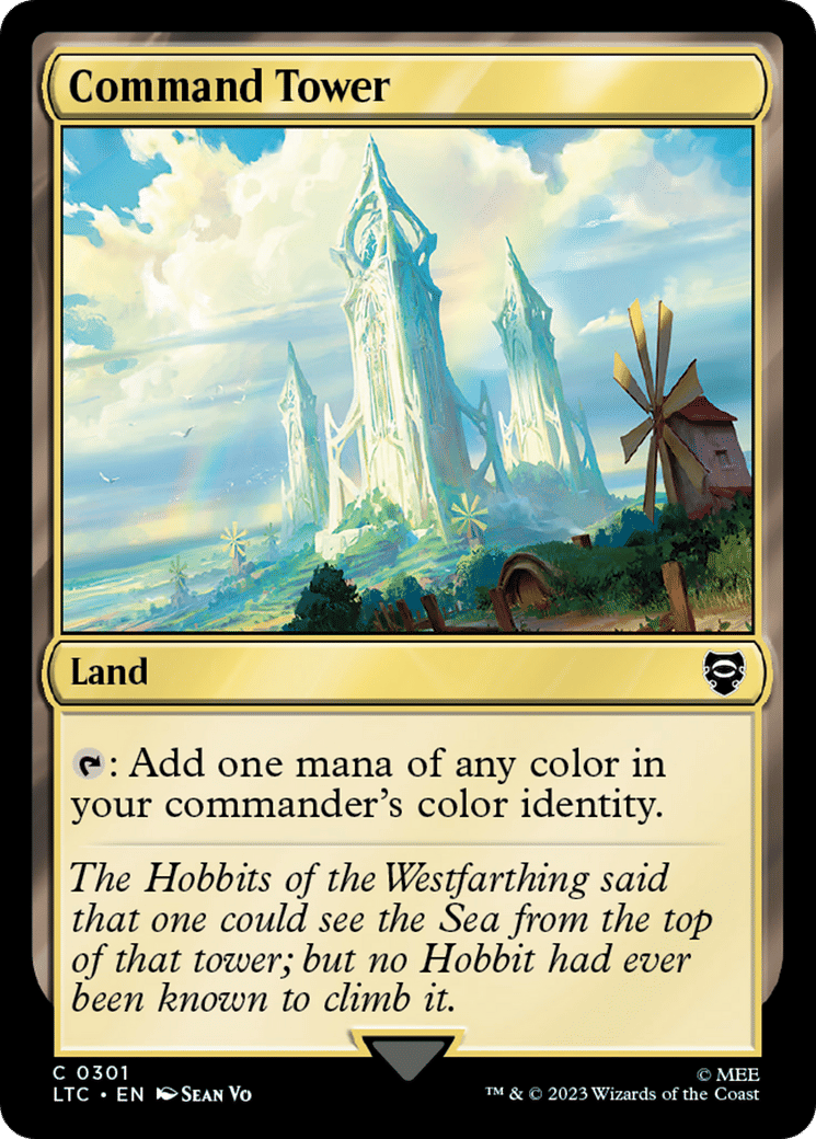 Command Tower — Tales of Middle-earth Commander — Magic: The Gathering